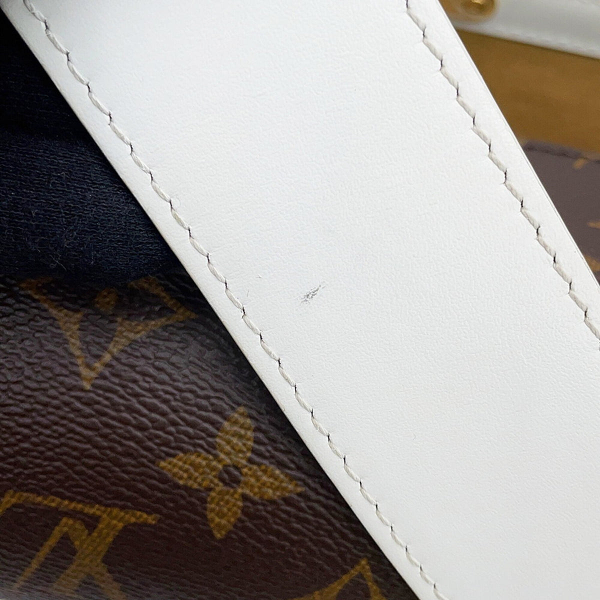 Louis Vuitton Monogram Brown Monogram Leather Handbag Shoulder Bag (Pre-Owned)