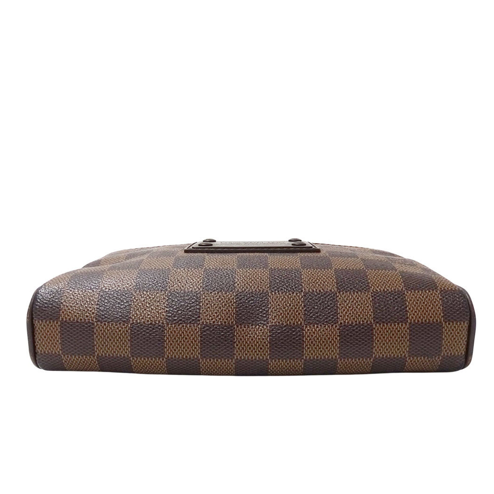 Louis Vuitton Brown Galle Damier Canvas Shoulder Bag Sling Bag (Pre-Owned)