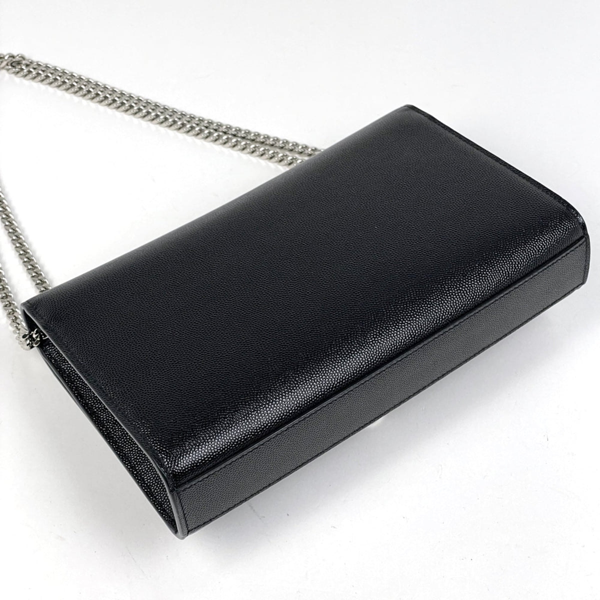 Saint Laurent Black Leather Shoulder Bag (Pre-Owned)