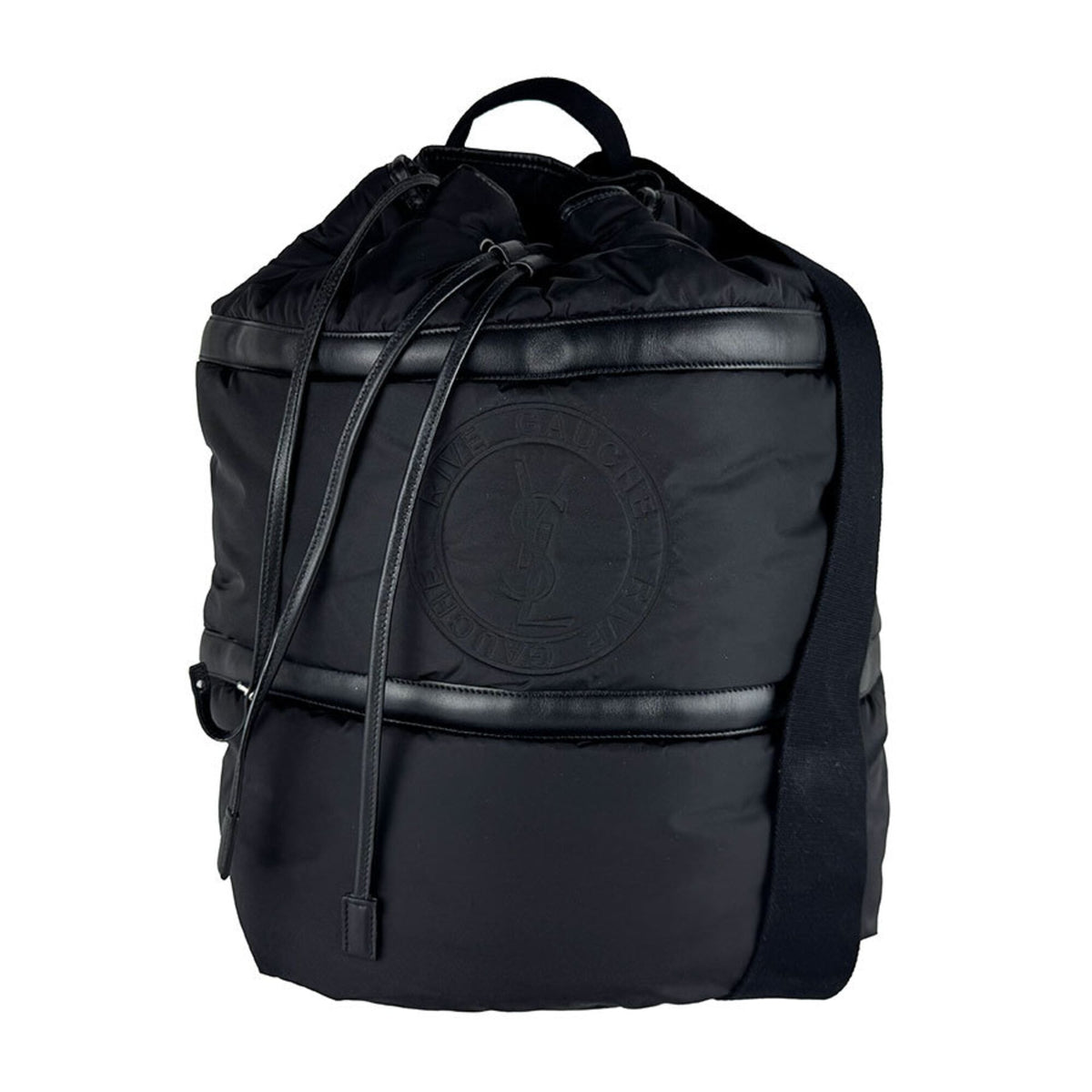 Saint Laurent Black Nylon Shoulder Bag (Pre-Owned)