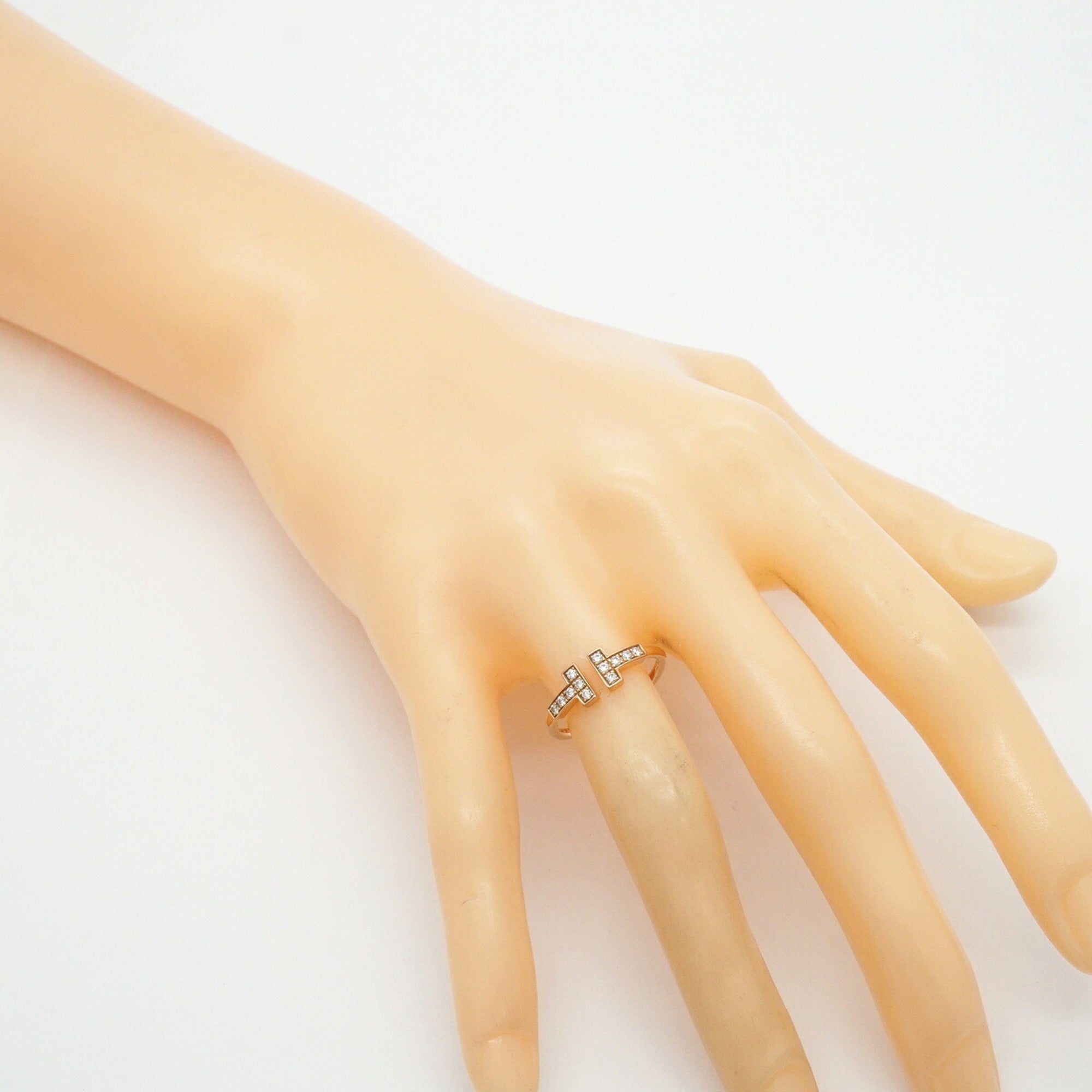 Tiffany Pink Gold (18K) Band Ring (Pre-Owned)