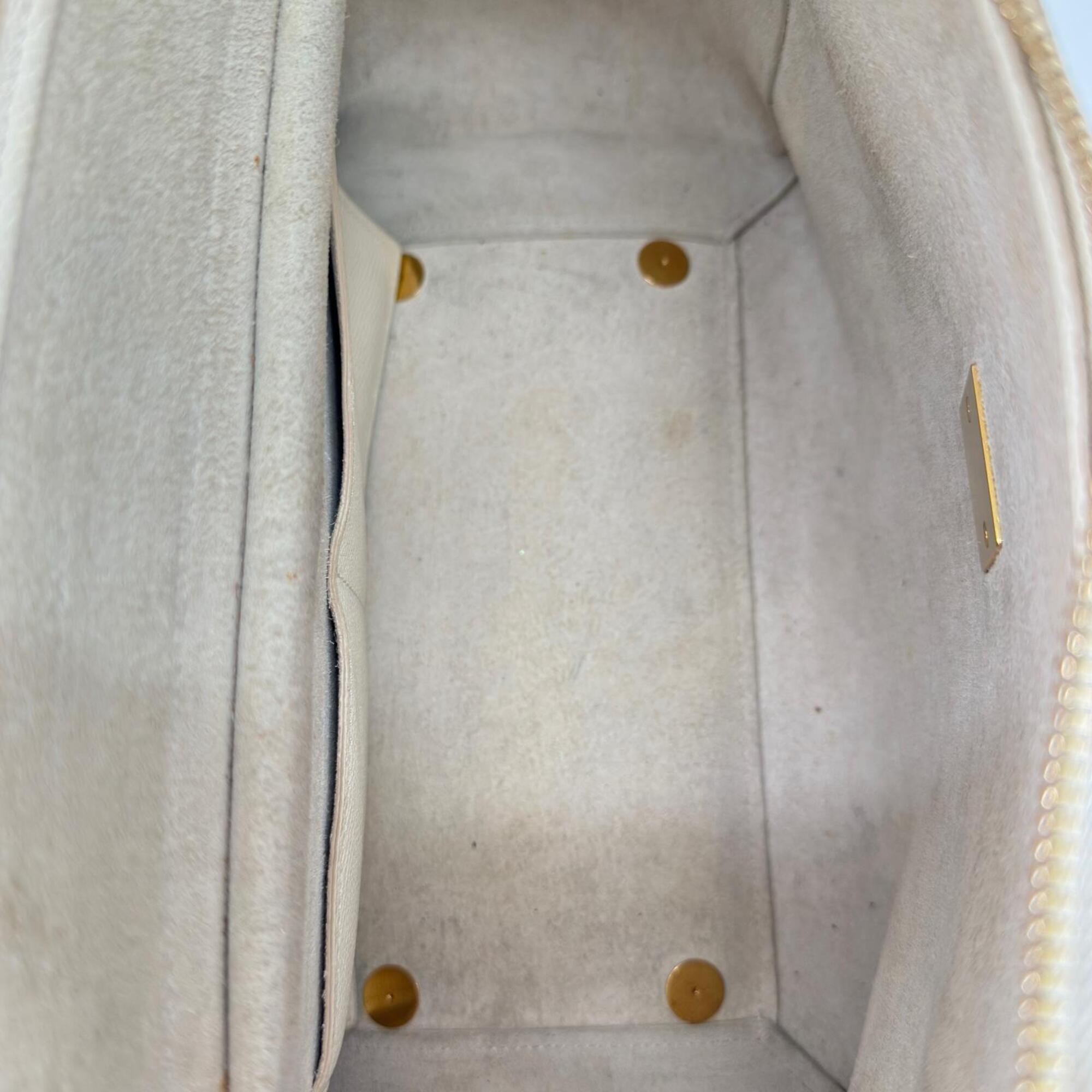 Celine Ivory White Leather Handbag (Pre-Owned)