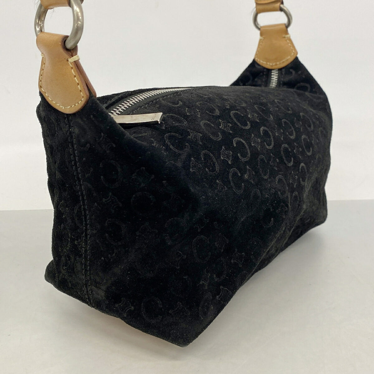 Celine Black Suede Handbag (Pre-Owned)