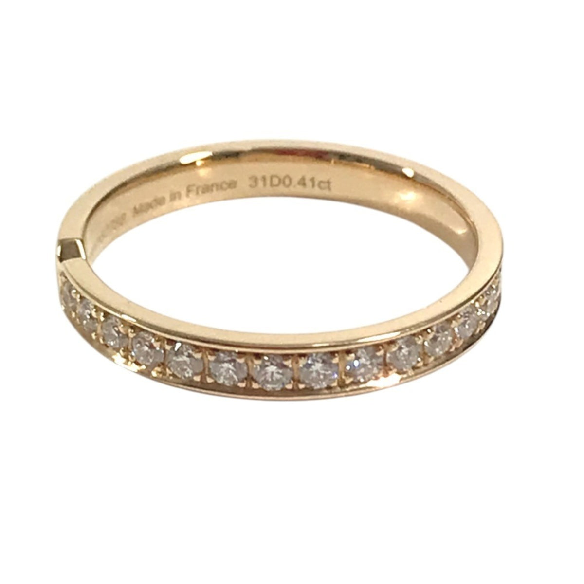 Hermes Pink Gold Pink Gold (18K) Band Ring (Pre-Owned)