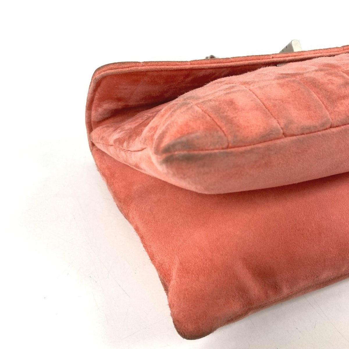 Chanel 2.55 Pink Suede Shoulder Bag (Pre-Owned)