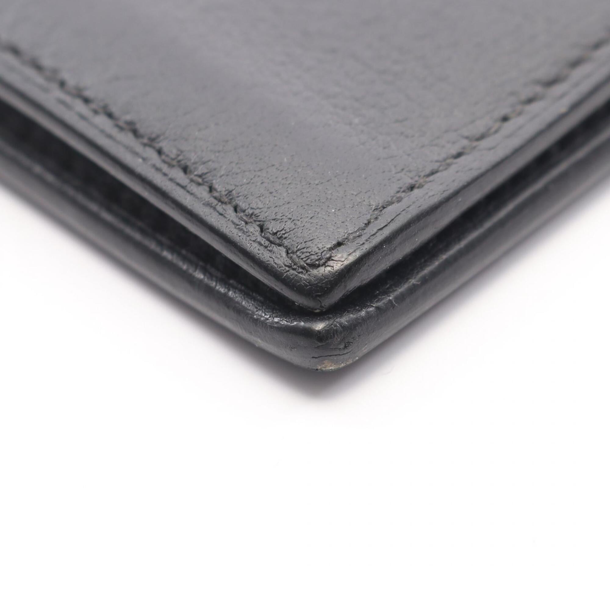 Hermes Navy Long Wallet (Bi-Fold) (Pre-Owned)