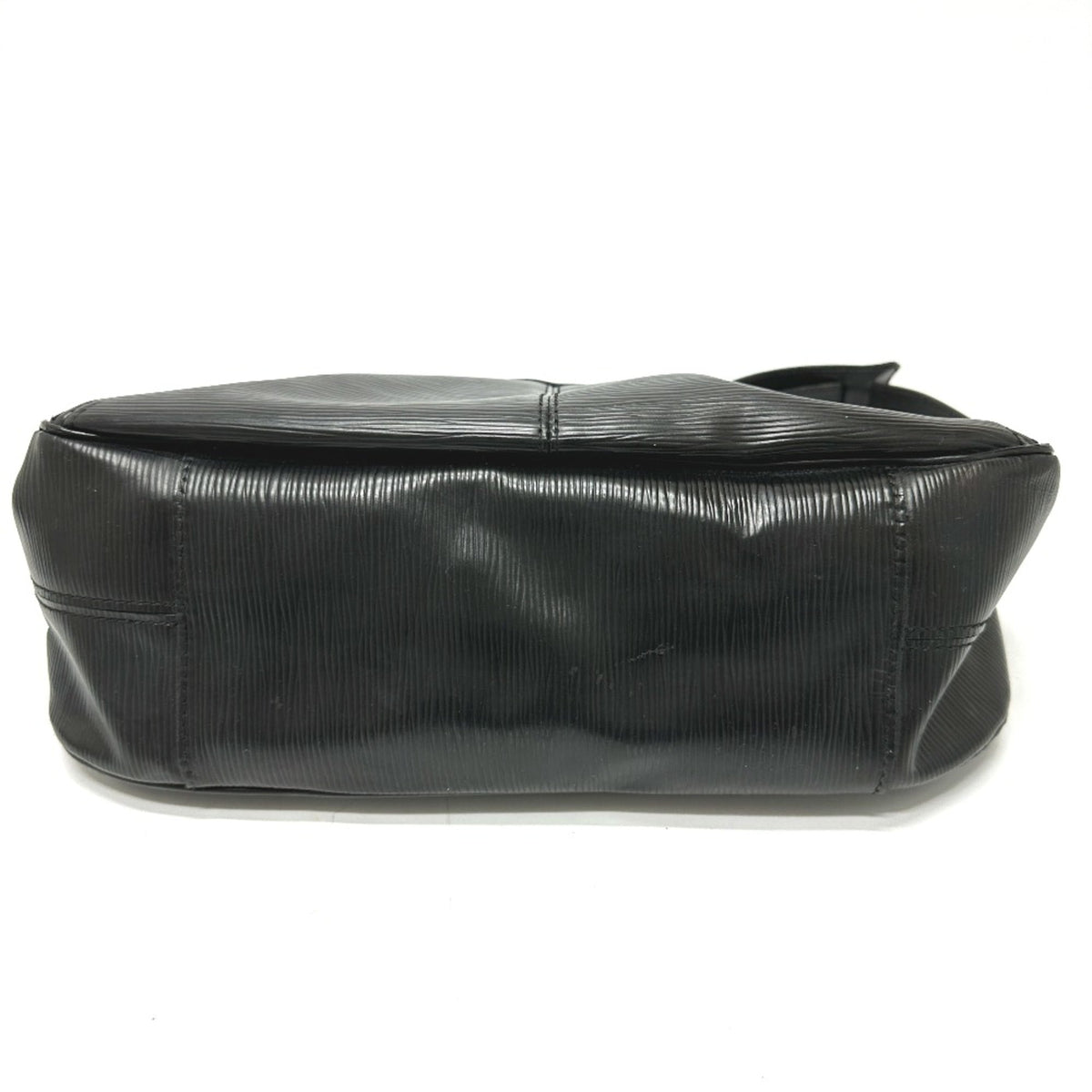 Louis Vuitton Black Leather Handbag (Pre-Owned)