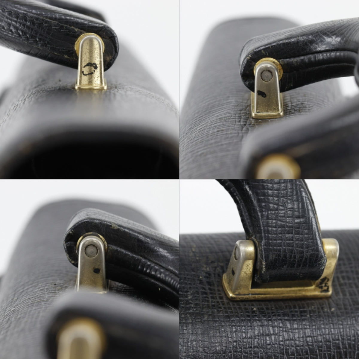 Bally Black Leather Briefcase (Pre-Owned)