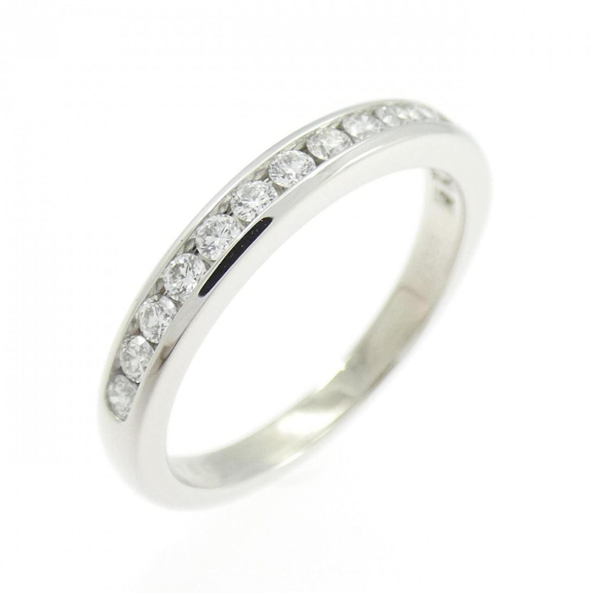 Tiffany Platinum Platinum 950 Band Ring (Pre-Owned)