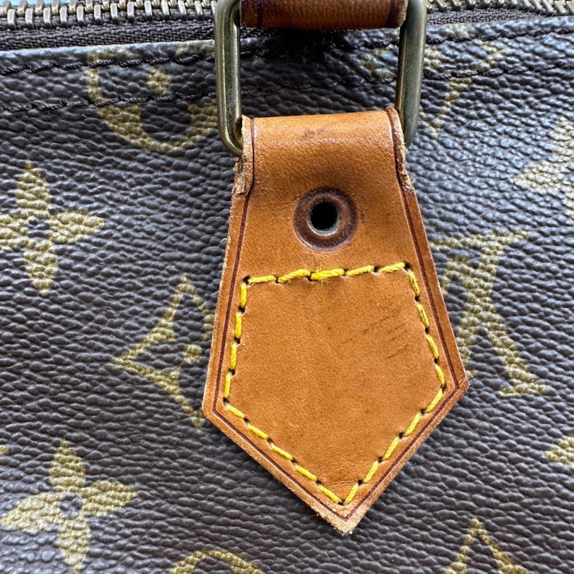 Louis Vuitton Monogram Brown Pvc Boston Bag Handbag (Pre-Owned)
