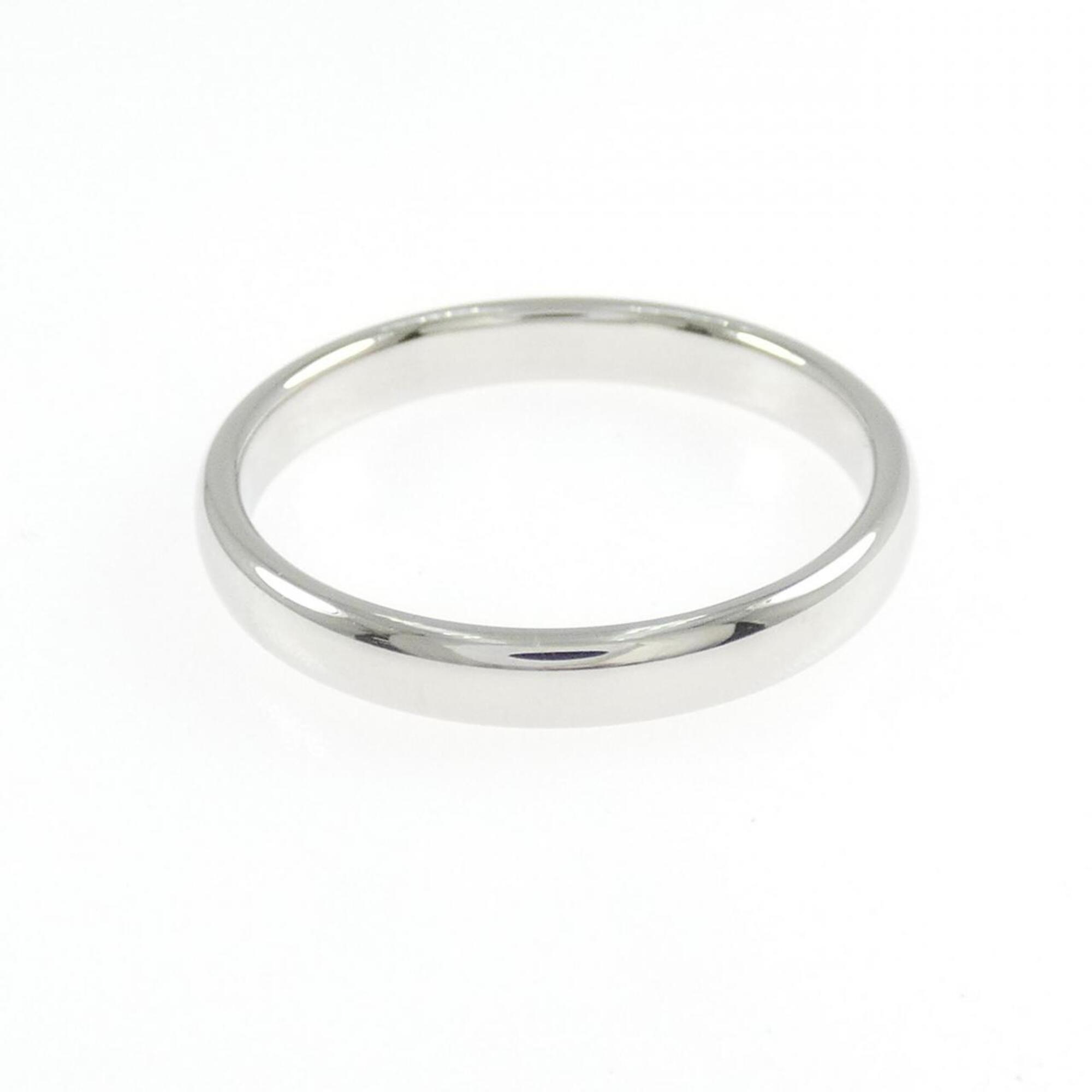 Tiffany Platinum Platinum 950 Band Ring (Pre-Owned)