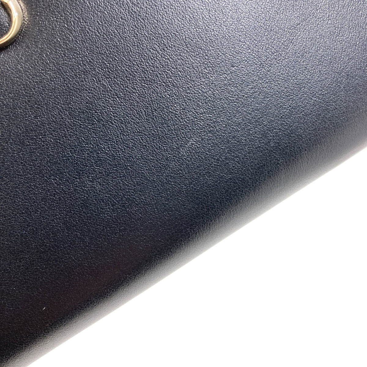 Jimmy Choo Black Leather Long Wallet (Bi-Fold) (Pre-Owned)