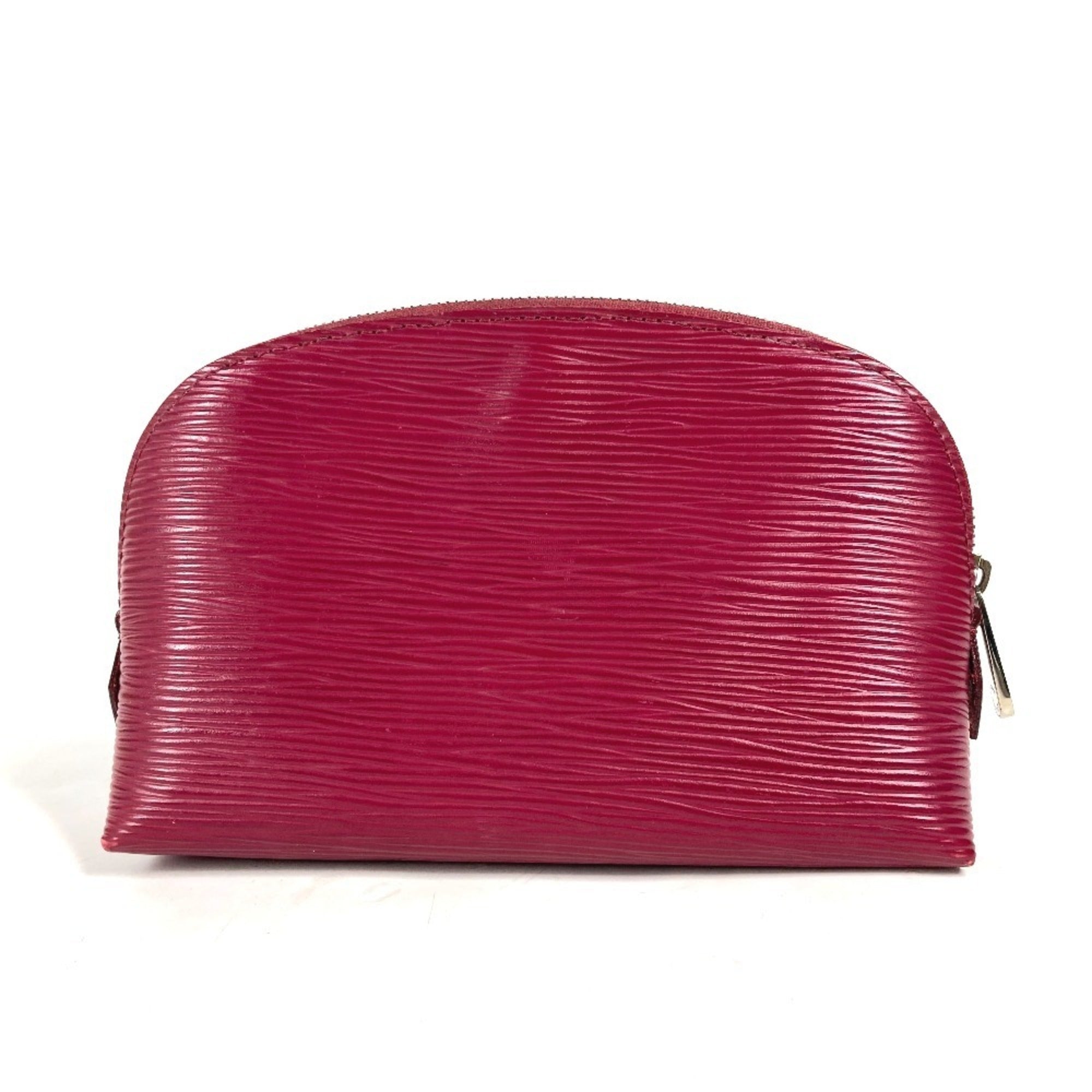 Louis Vuitton Fuchsia Pink Pink Epi Leather Pochette Pouch (Pre-Owned)