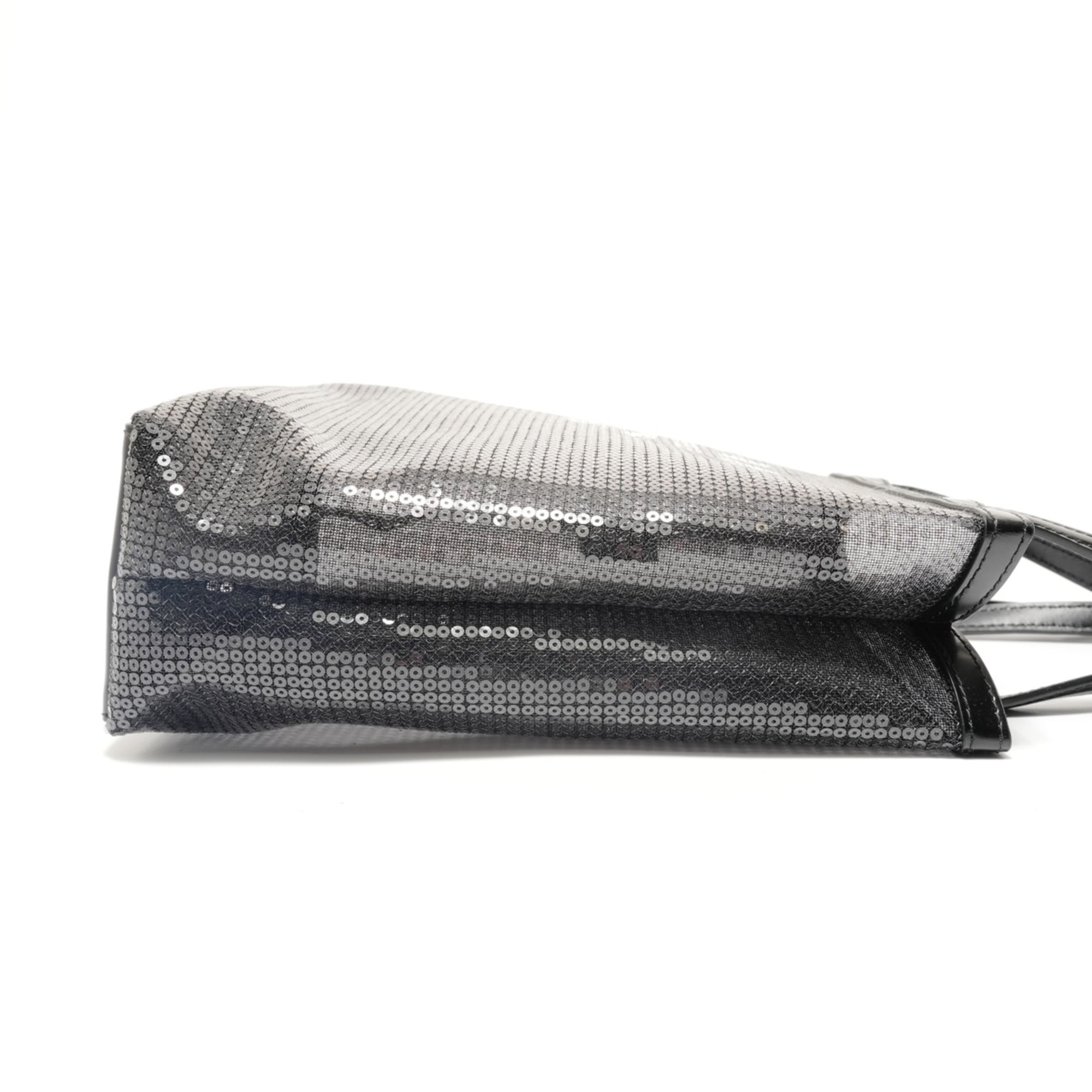 Prada Black Spangles Handbag Pouch (Pre-Owned)