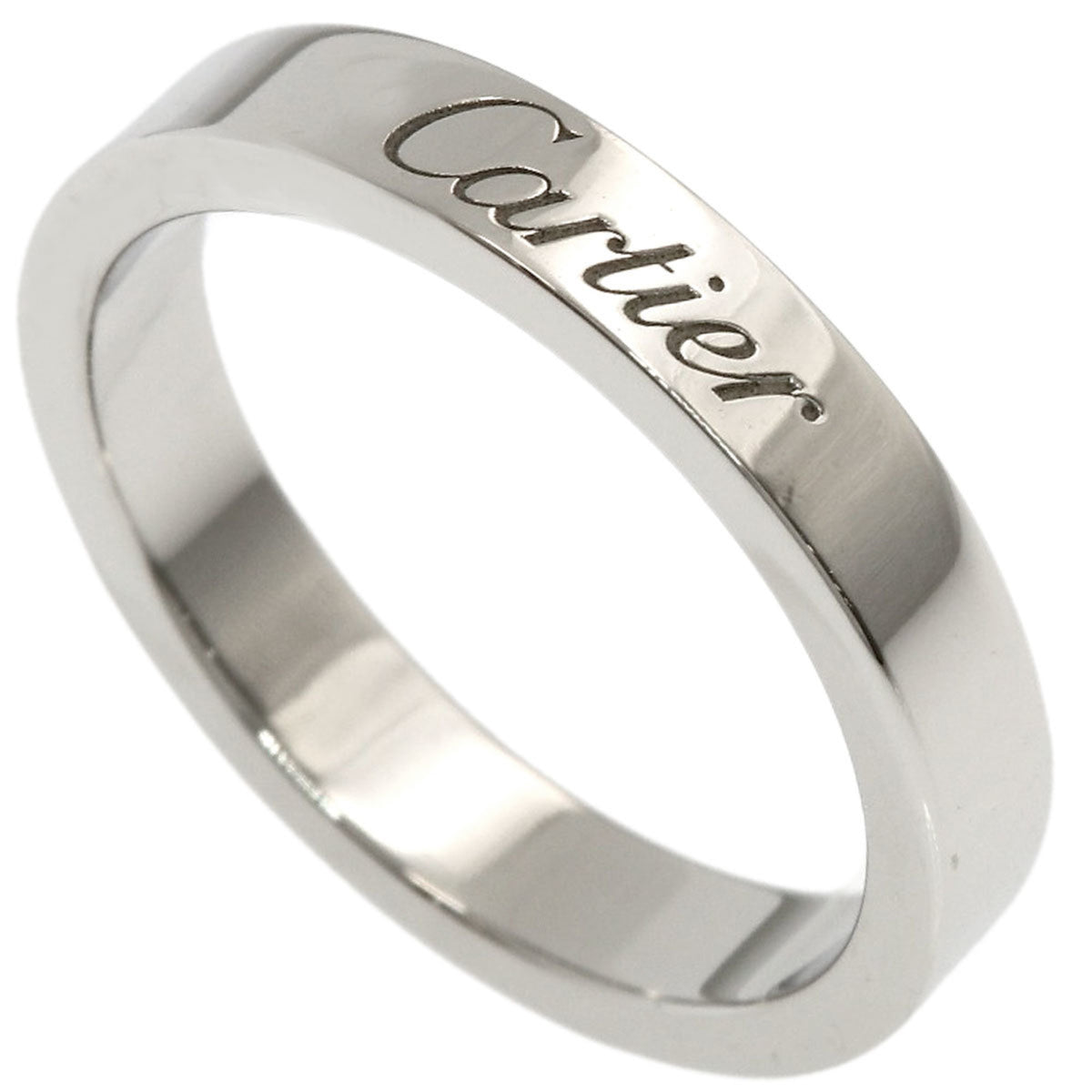 Cartier Platinum 950 Band Ring (Pre-Owned)