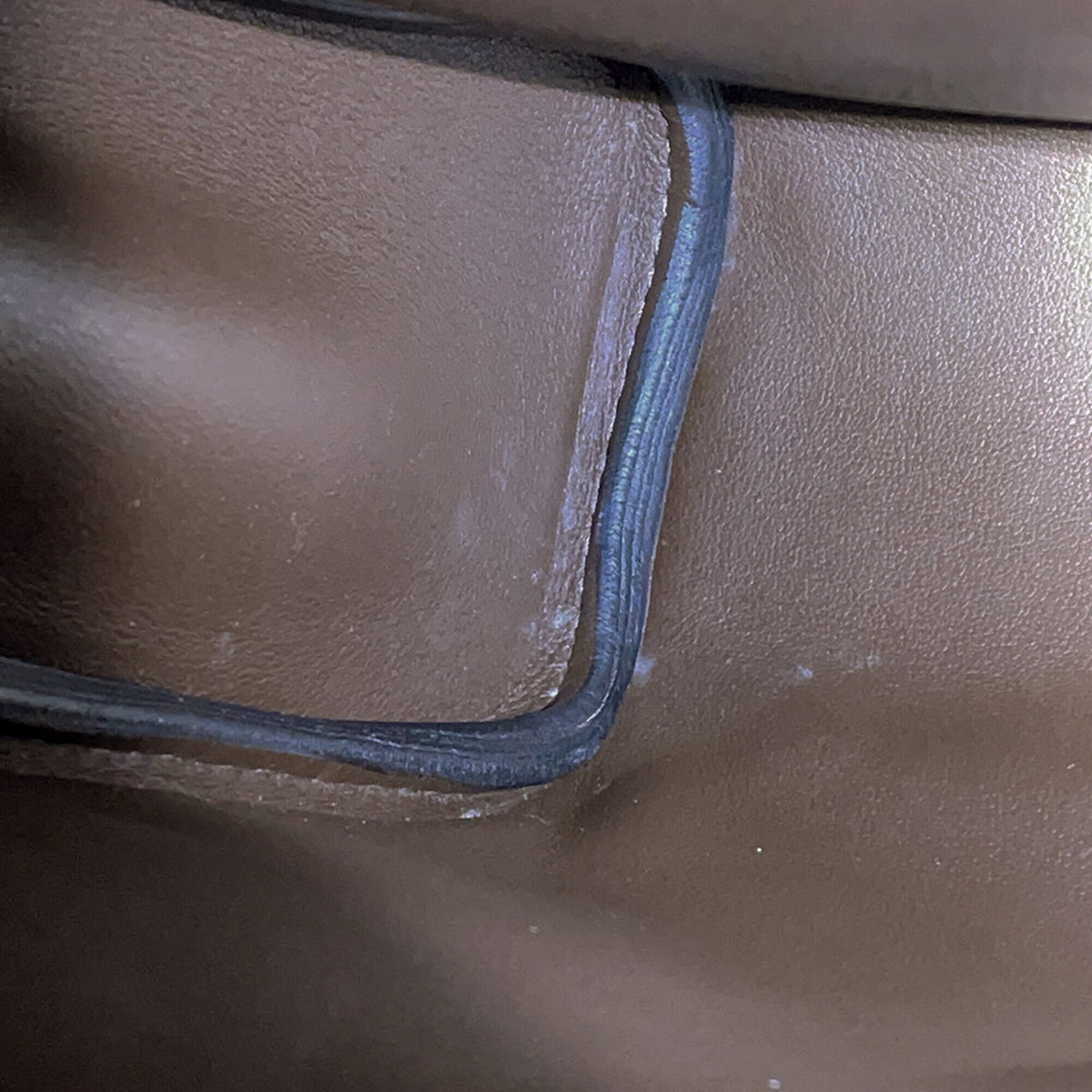 Hermes Kelly Cacao Togo Leather Sling Bag (Pre-Owned)