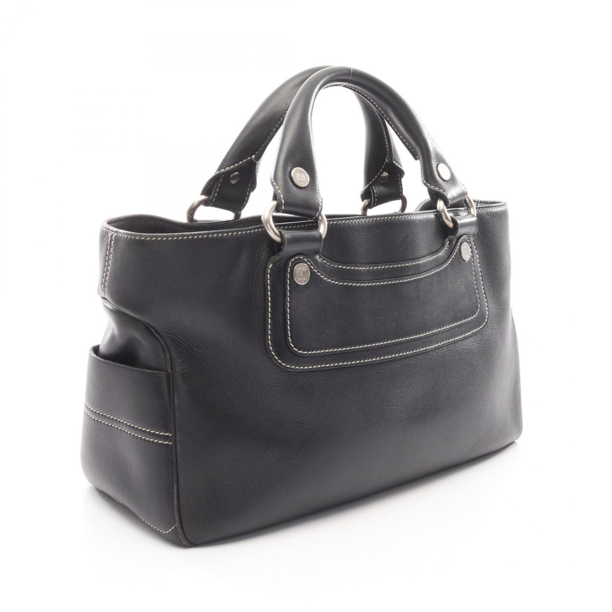 Celine Black Leather Handbag (Pre-Owned)