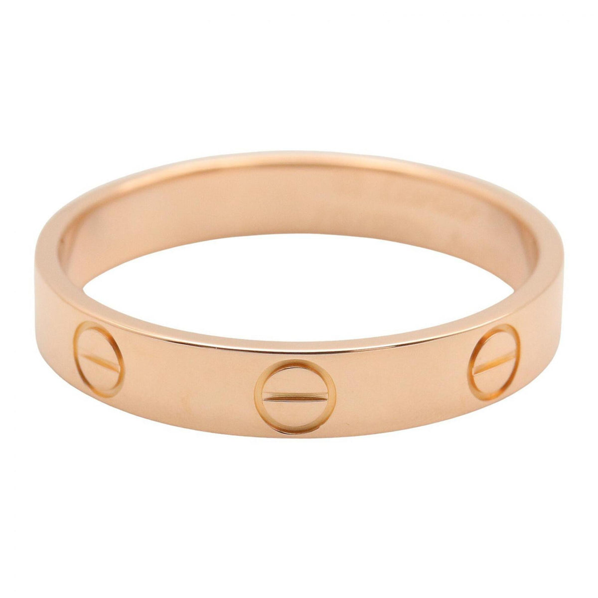 Cartier Pink Gold Pink Gold (18K) Band Ring (Pre-Owned)