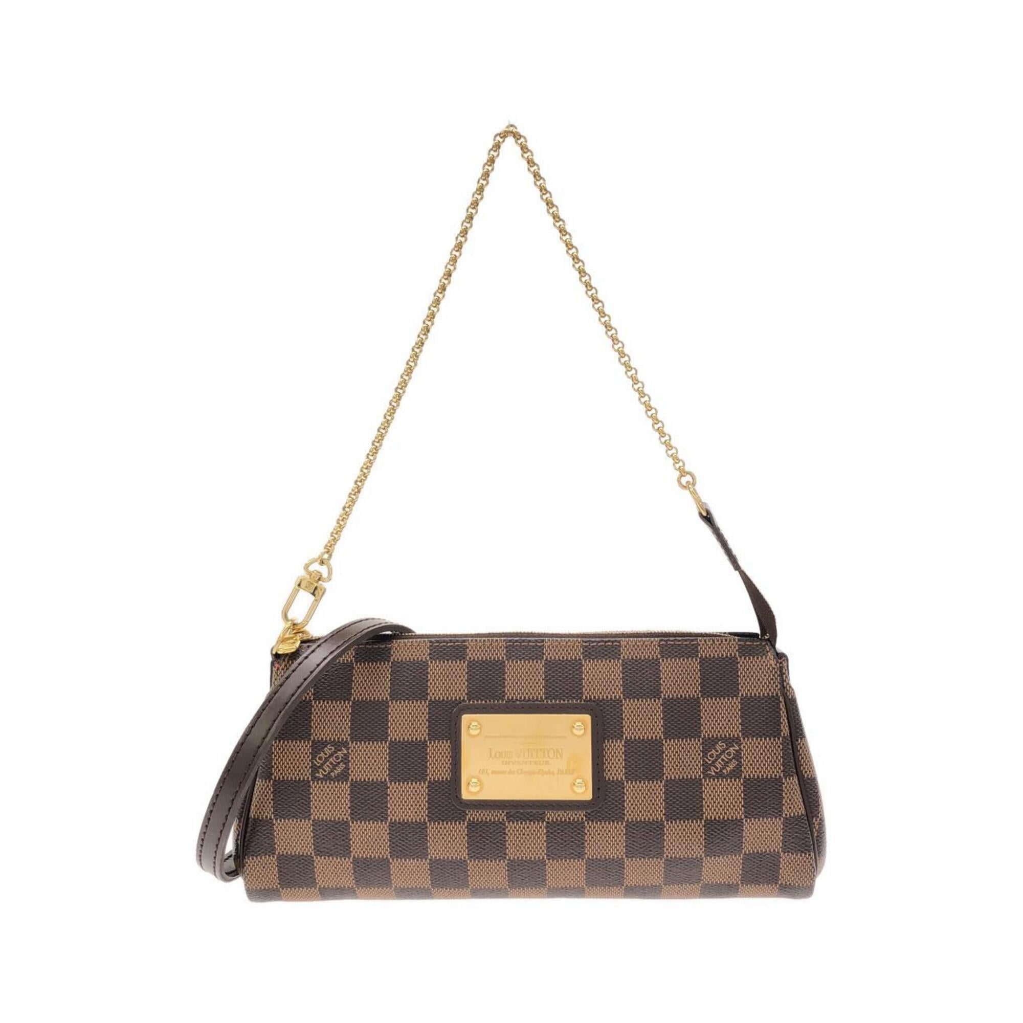 Louis Vuitton Brown Coated Canvas Shoulder Bag (Pre-Owned)