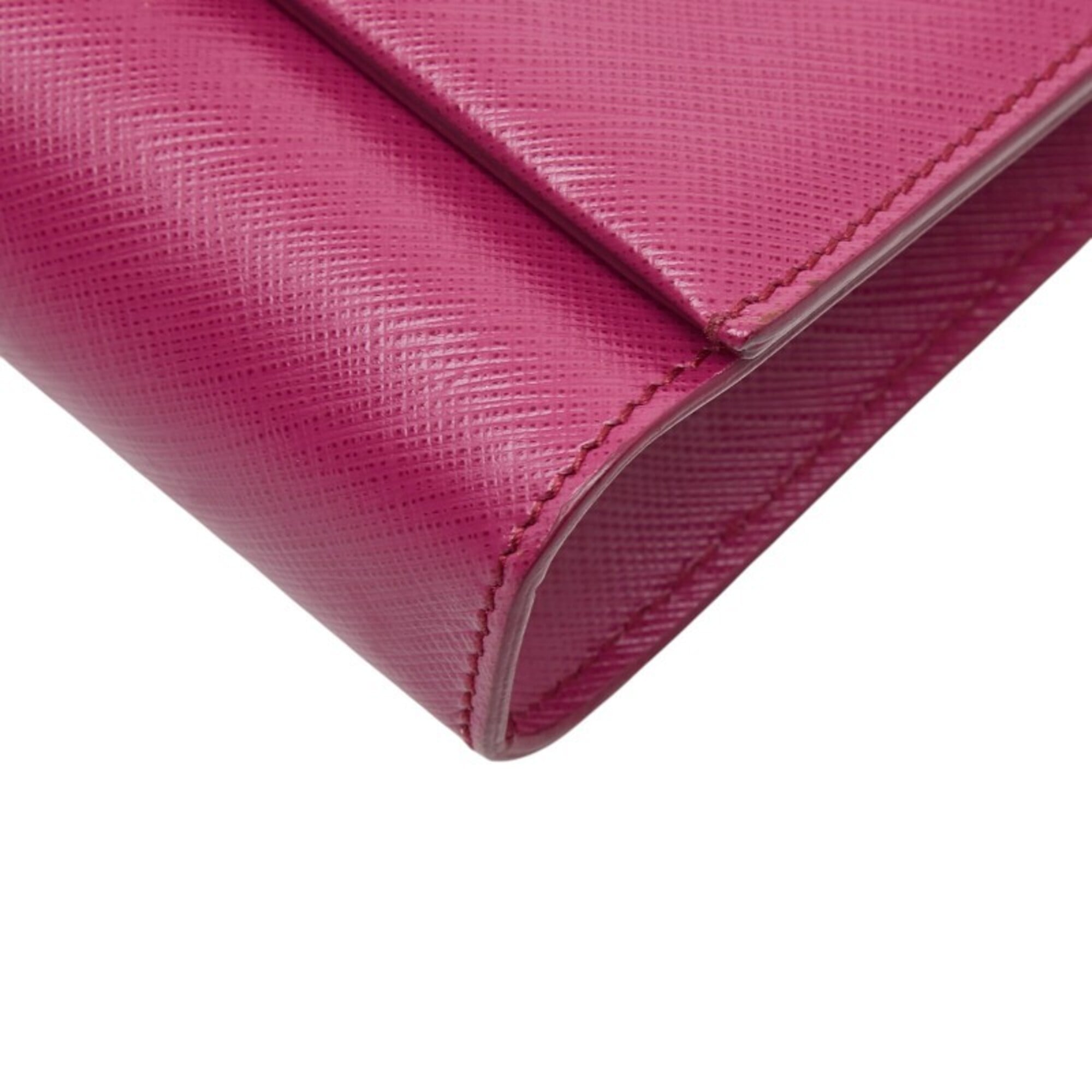 Salvatore Ferragamo Purple Leather Shoulder Bag (Pre-Owned)