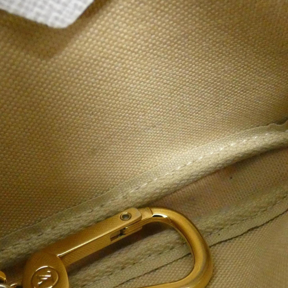 Louis Vuitton Khaki Coated Canvas Coin Purse/Coin Case (Pre-Owned)