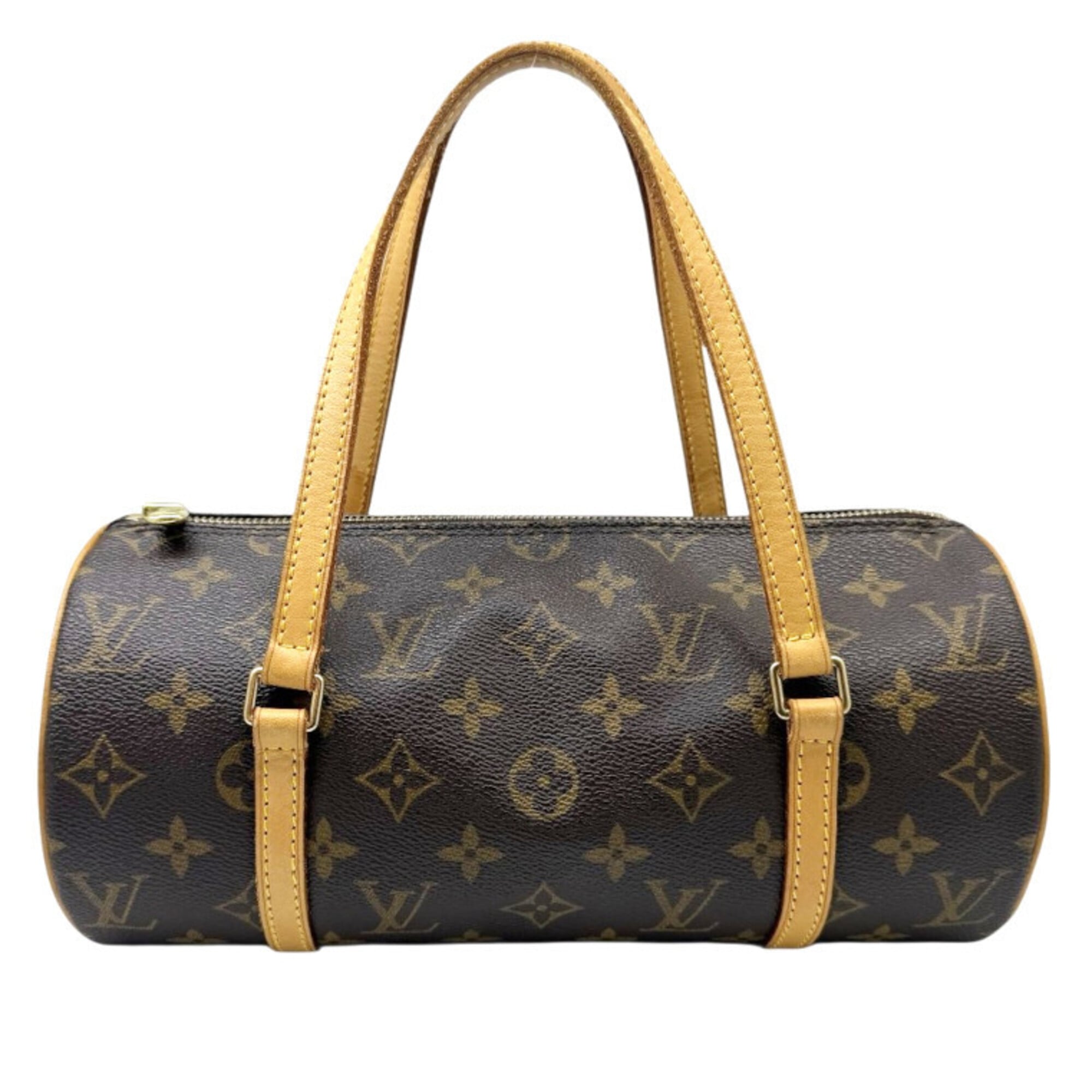 Louis Vuitton Brown Monogram Boston Bag Handbag (Pre-Owned)