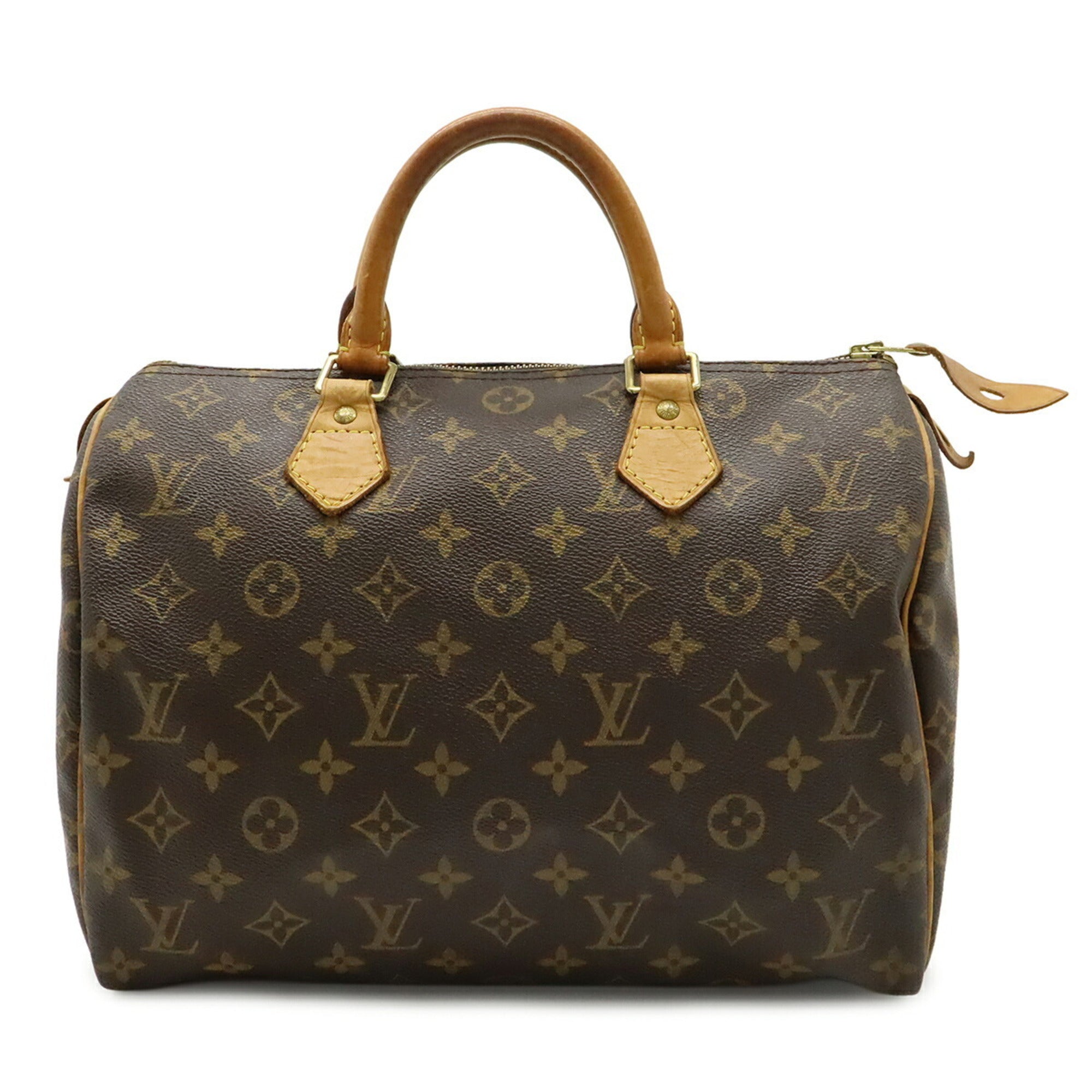 Louis Vuitton Brown Monogram Canvas Pvc Coated Canvas Handbag (Pre-Owned)