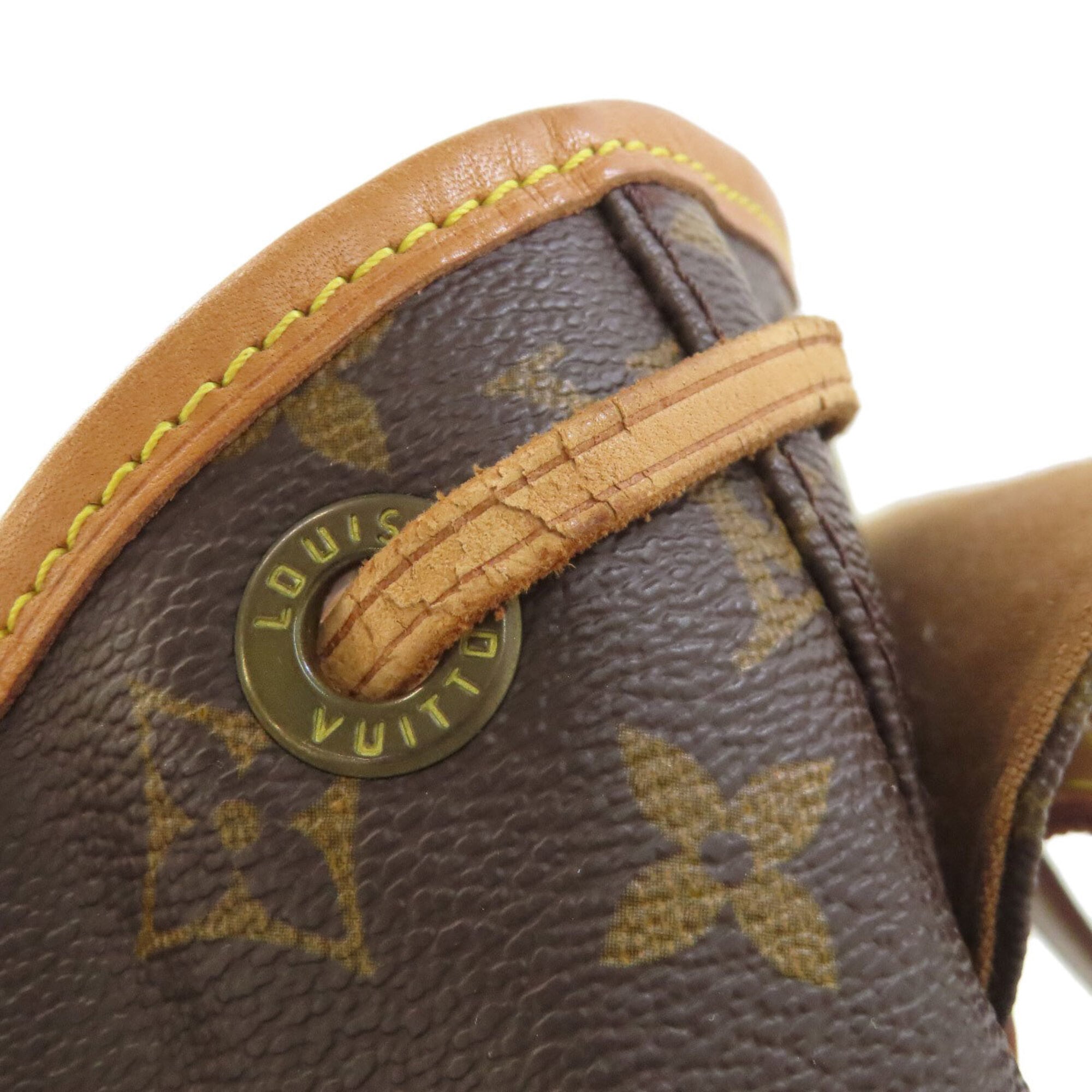 Louis Vuitton Brown Monogram Canvas Backpack (Pre-Owned)