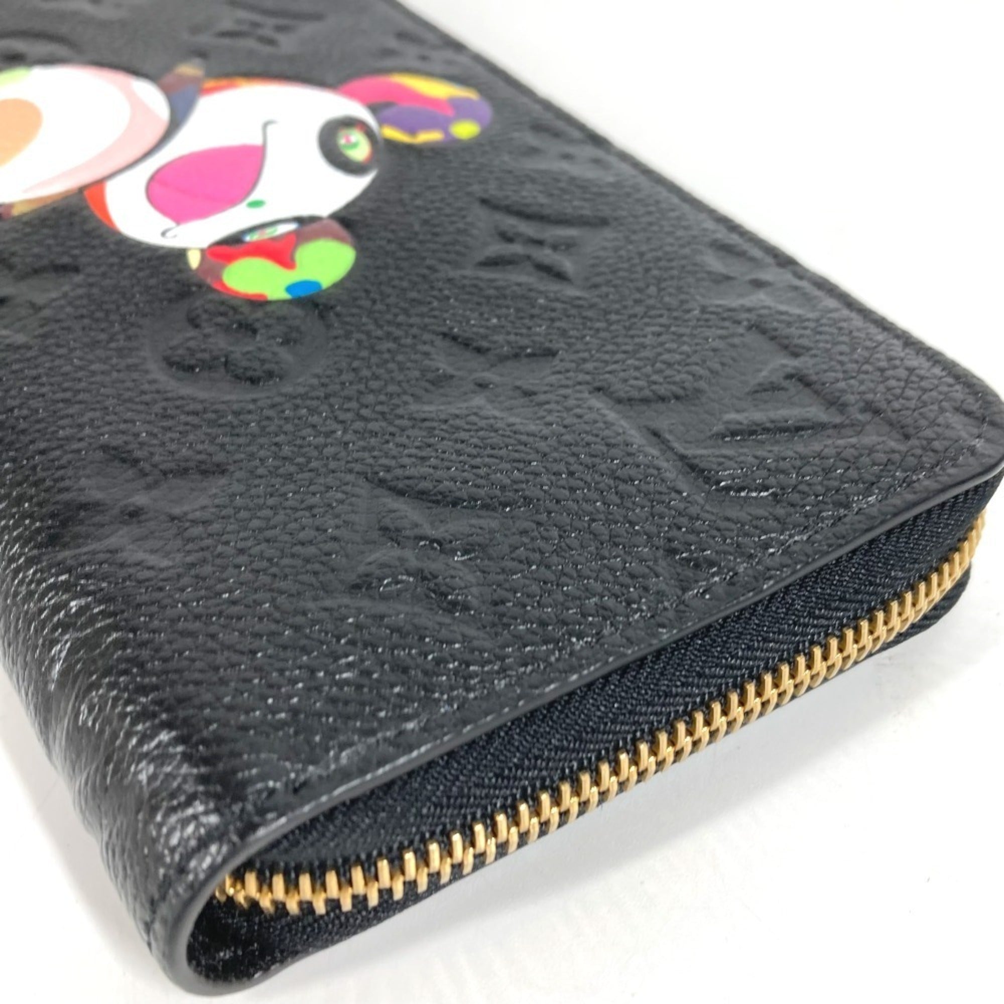 Louis Vuitton Black Multi-Color Monogram Empreinte Long Wallet (Bi-Fold) (Pre-Owned)
