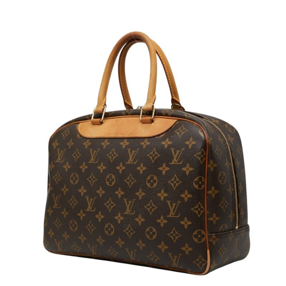 Louis Vuitton Brown Monogram Pvc Leather Handbag (Pre-Owned)