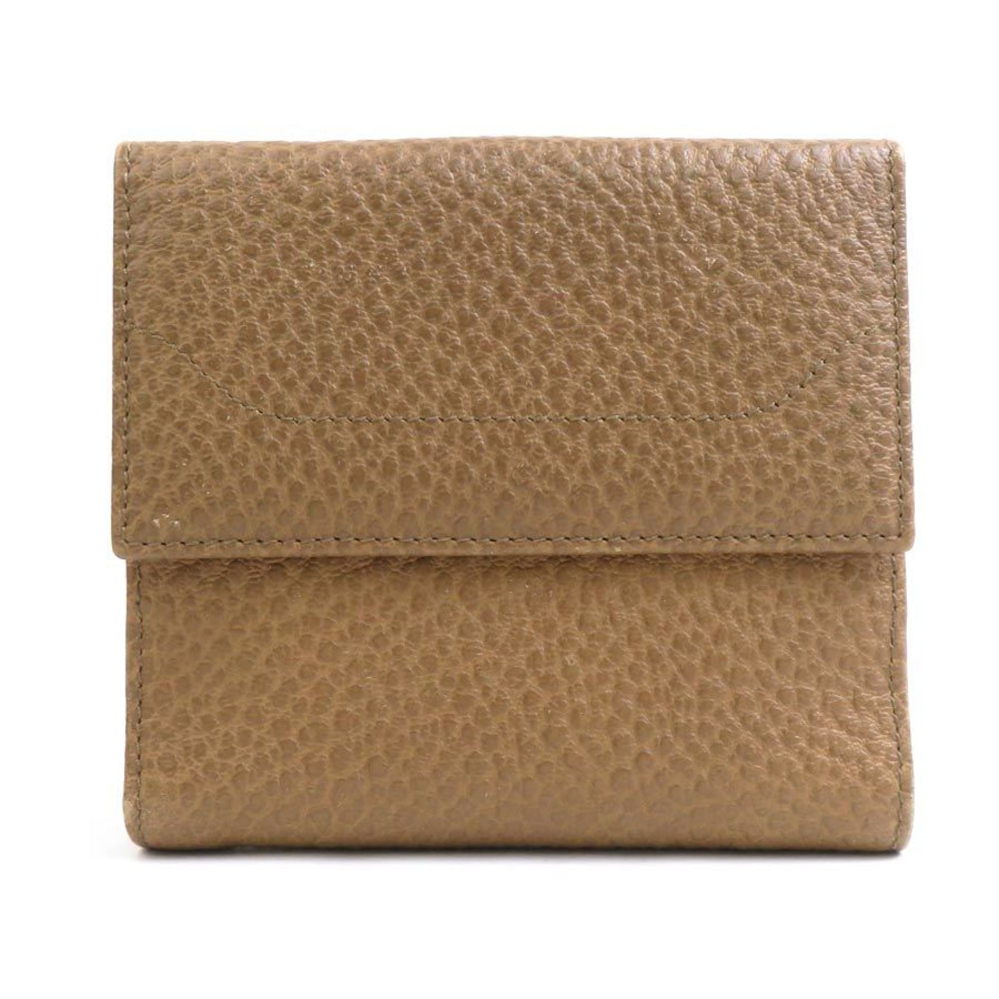 Gucci Brown Leather Wallet (Bi-Fold) (Pre-Owned)