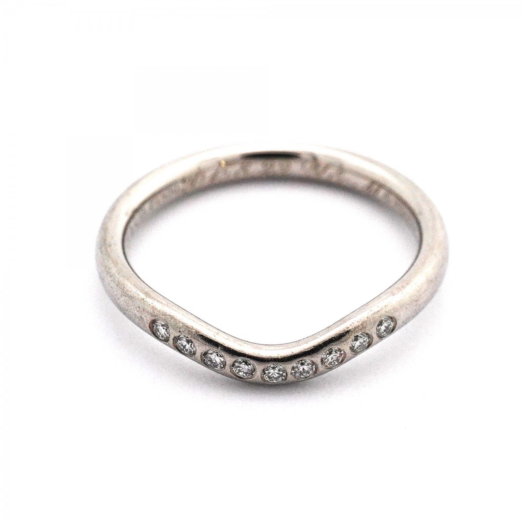 Tiffany Platinum 950 Band Ring (Pre-Owned)