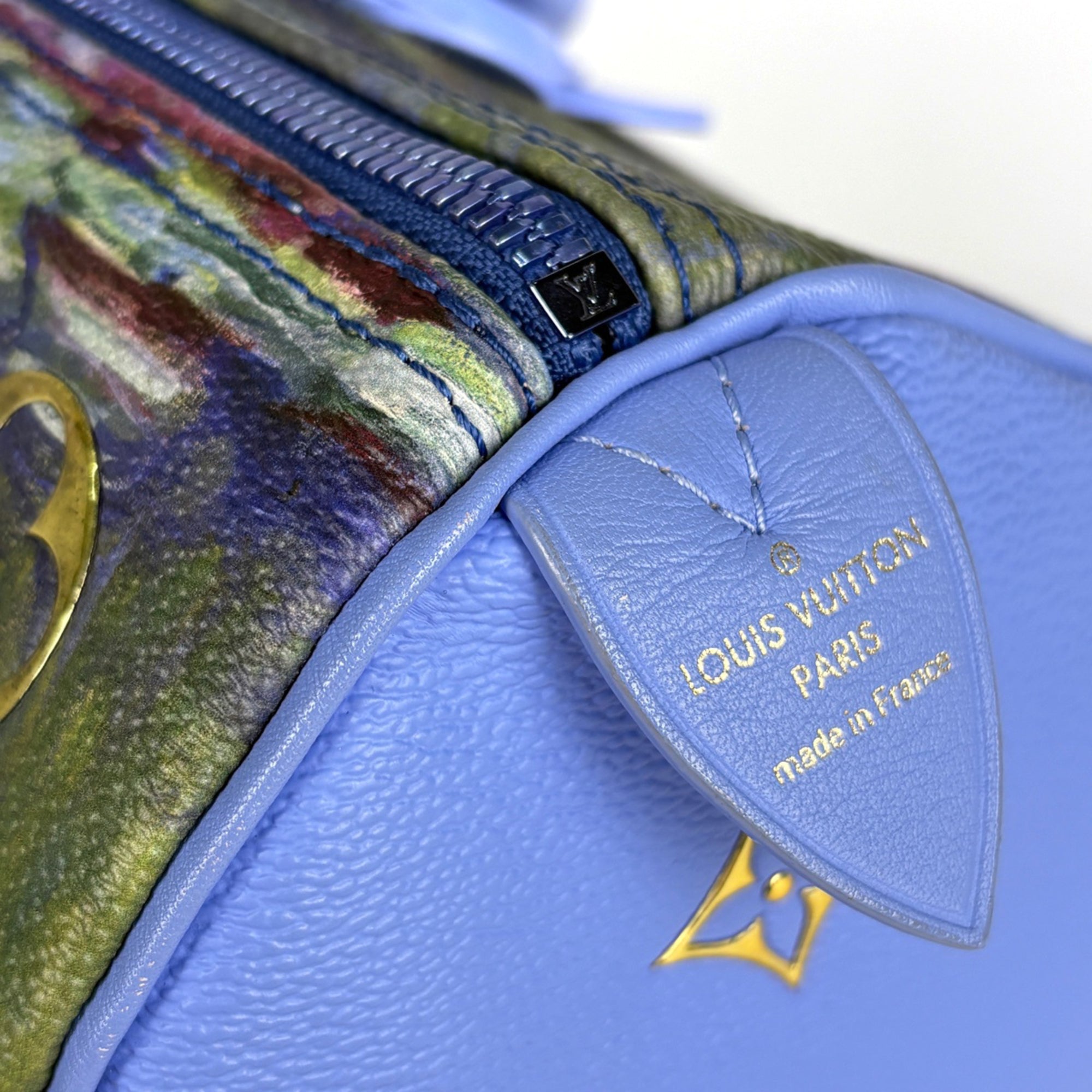 Louis Vuitton Multi-Color Leather Boston Bag Handbag (Pre-Owned)