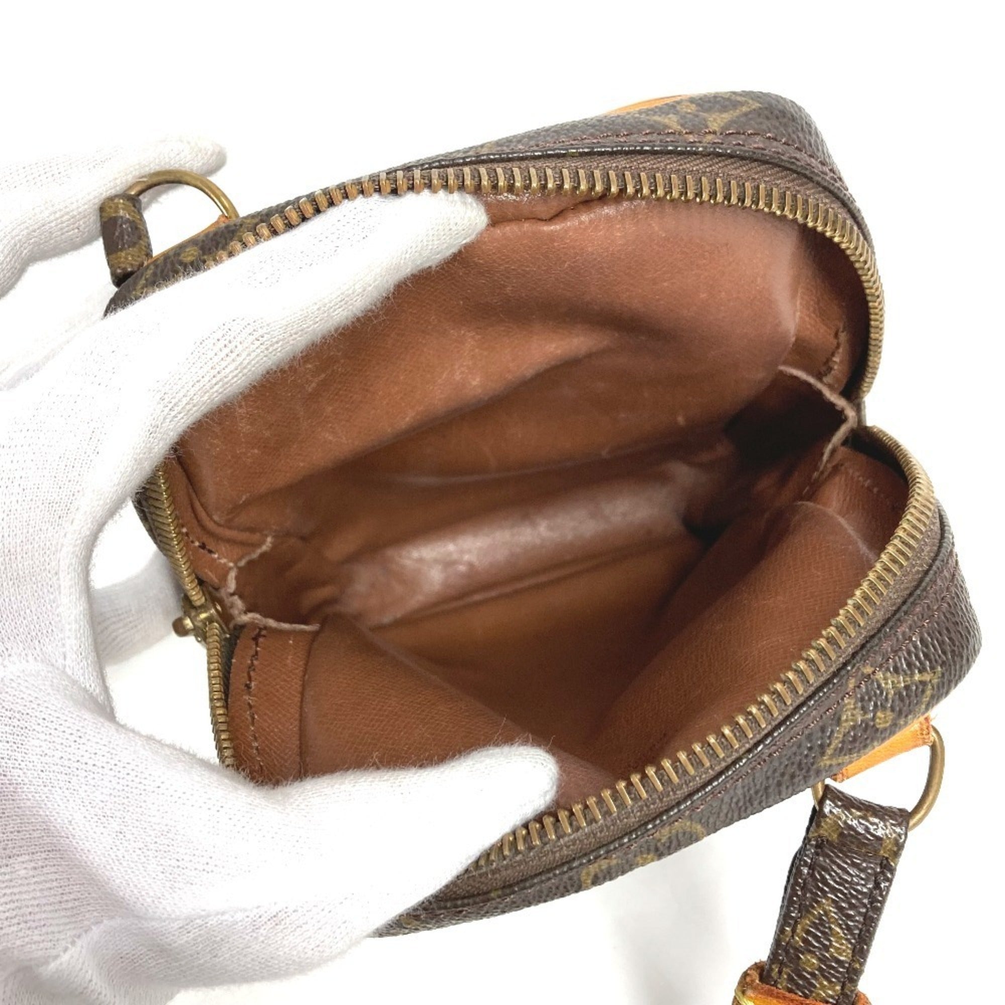 Louis Vuitton Brown Monogram Monogram Pochette Shoulder Bag (Pre-Owned)