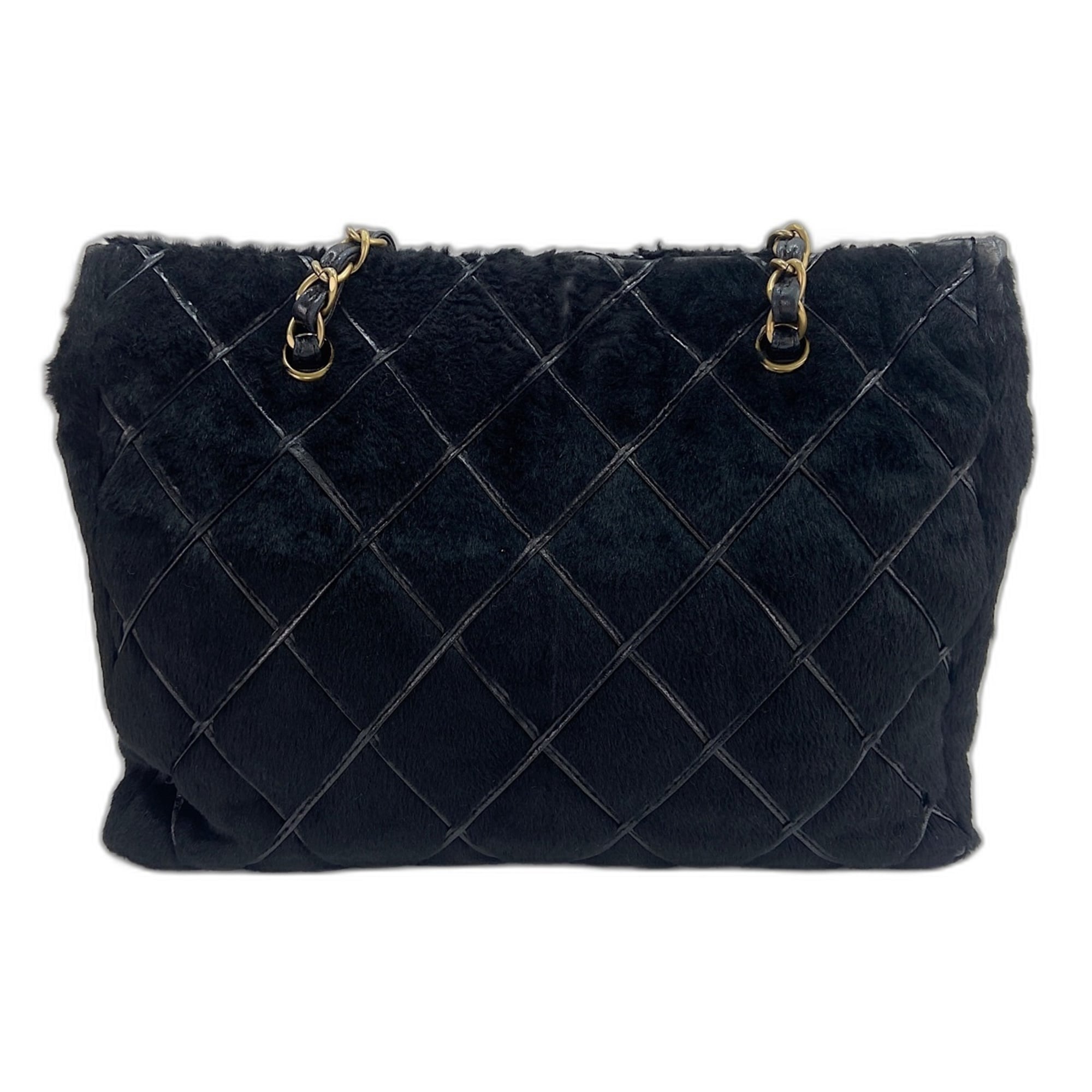 Chanel Matelasse Black Tote Bag (Pre-Owned)