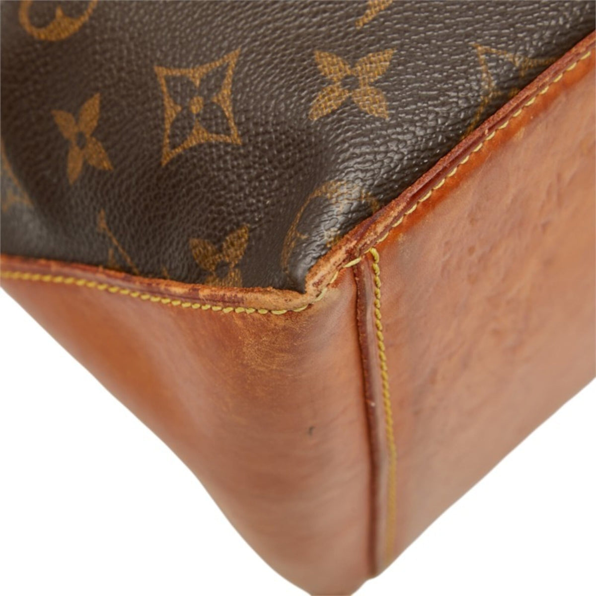 Louis Vuitton Monogram Brown Pvc Leather Shoulder Bag Tote Bag (Pre-Owned)