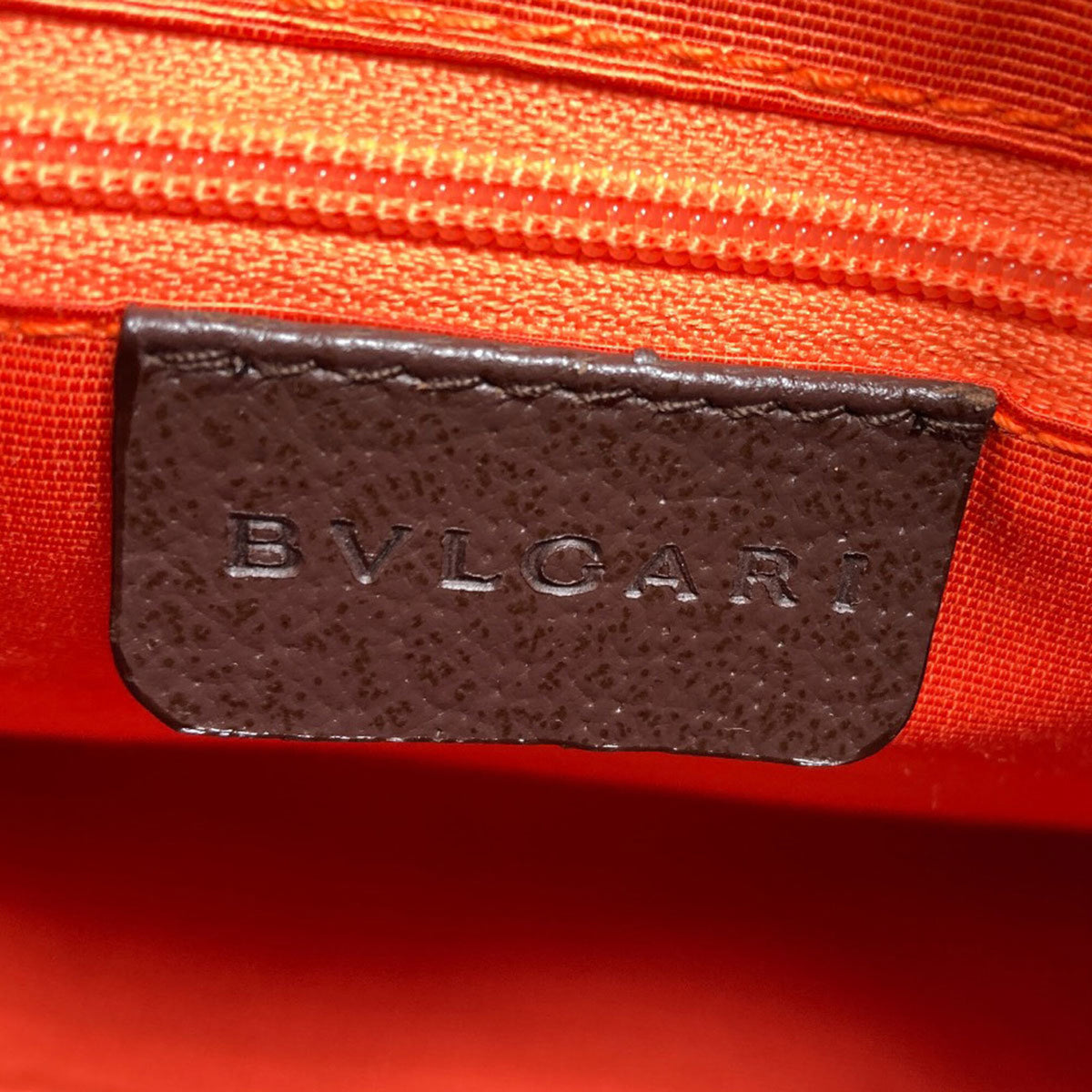 Bvlgari Brown Canvas Handbag (Pre-Owned)