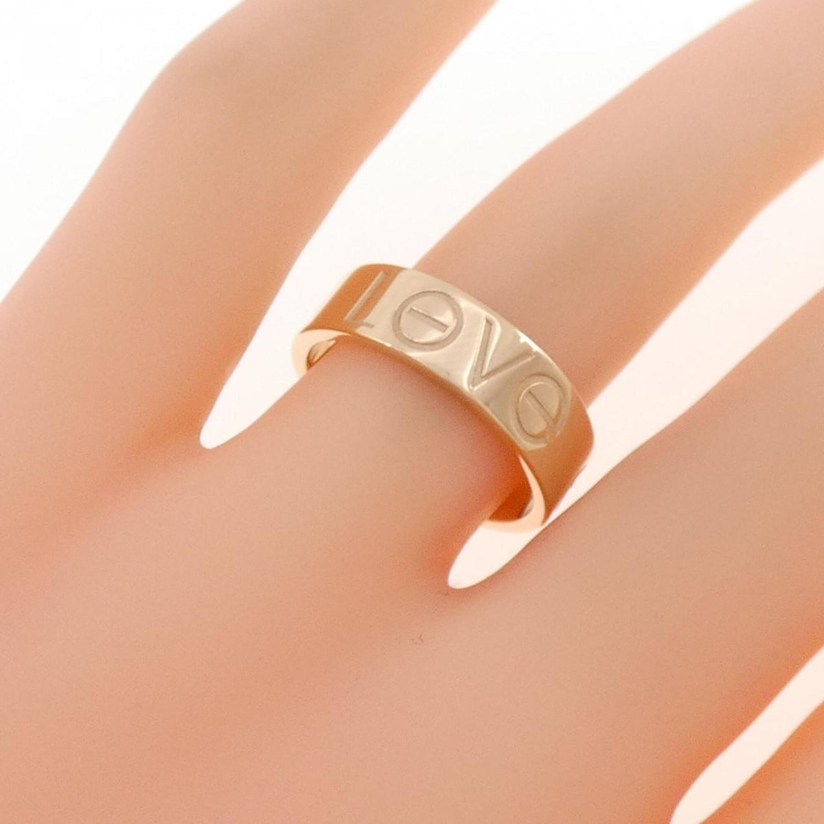 Cartier Pink Gold (18K) Band Ring (Pre-Owned)