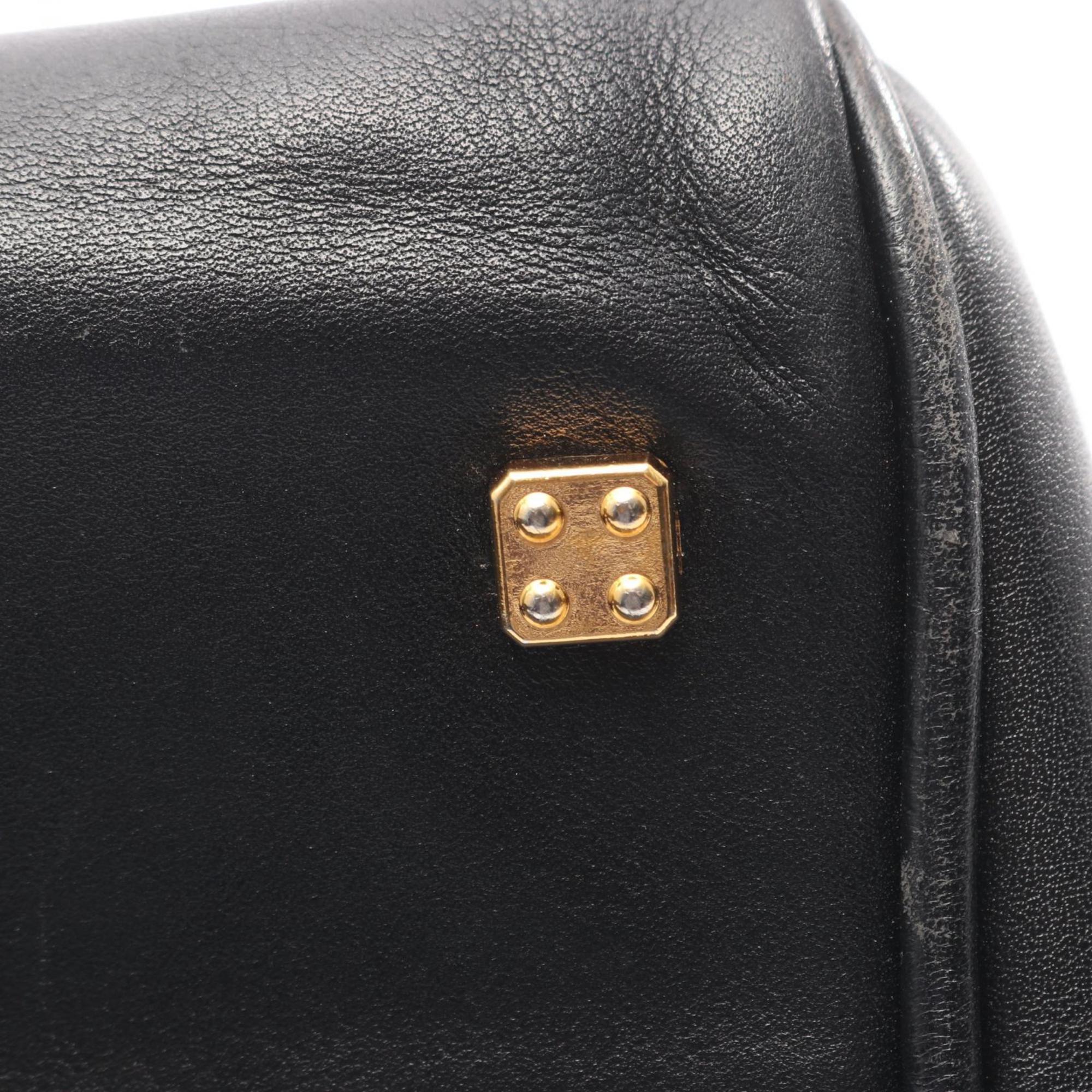 Loewe Black Leather Tote Bag (Pre-Owned)