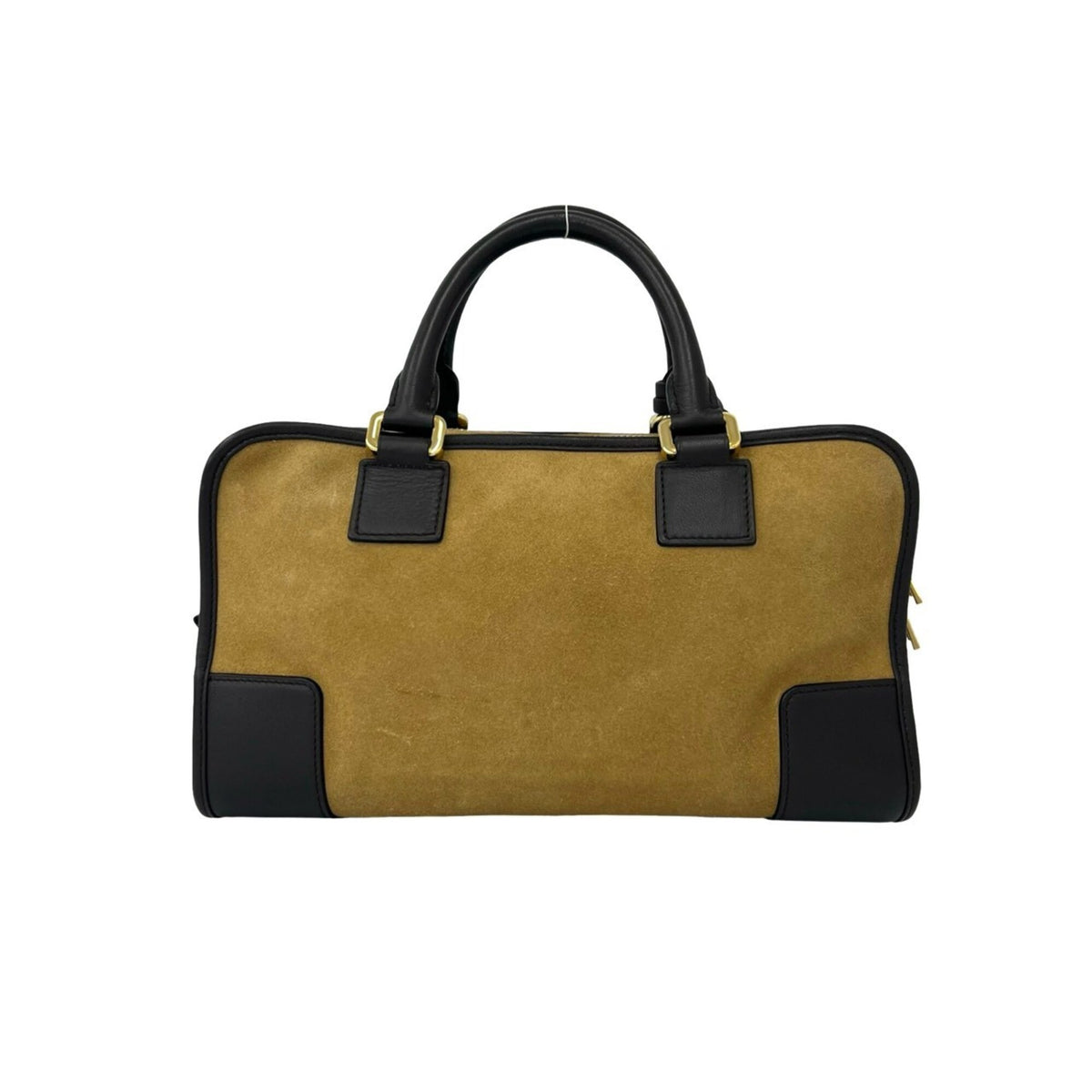 Loewe Brown Camel Suede Leather Handbag Shoulder Bag (Pre-Owned)