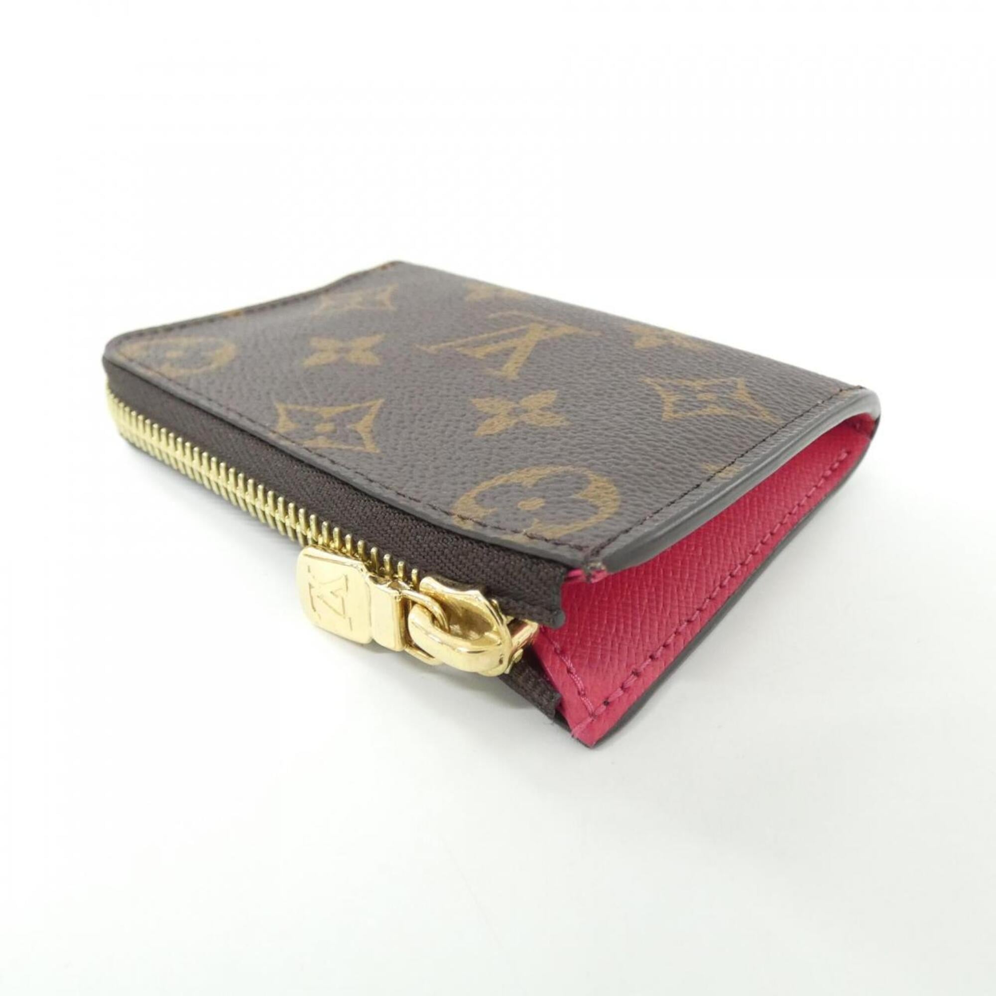 Louis Vuitton Grenade Marron Coated Canvas Wallet (Bi-Fold) (Pre-Owned)