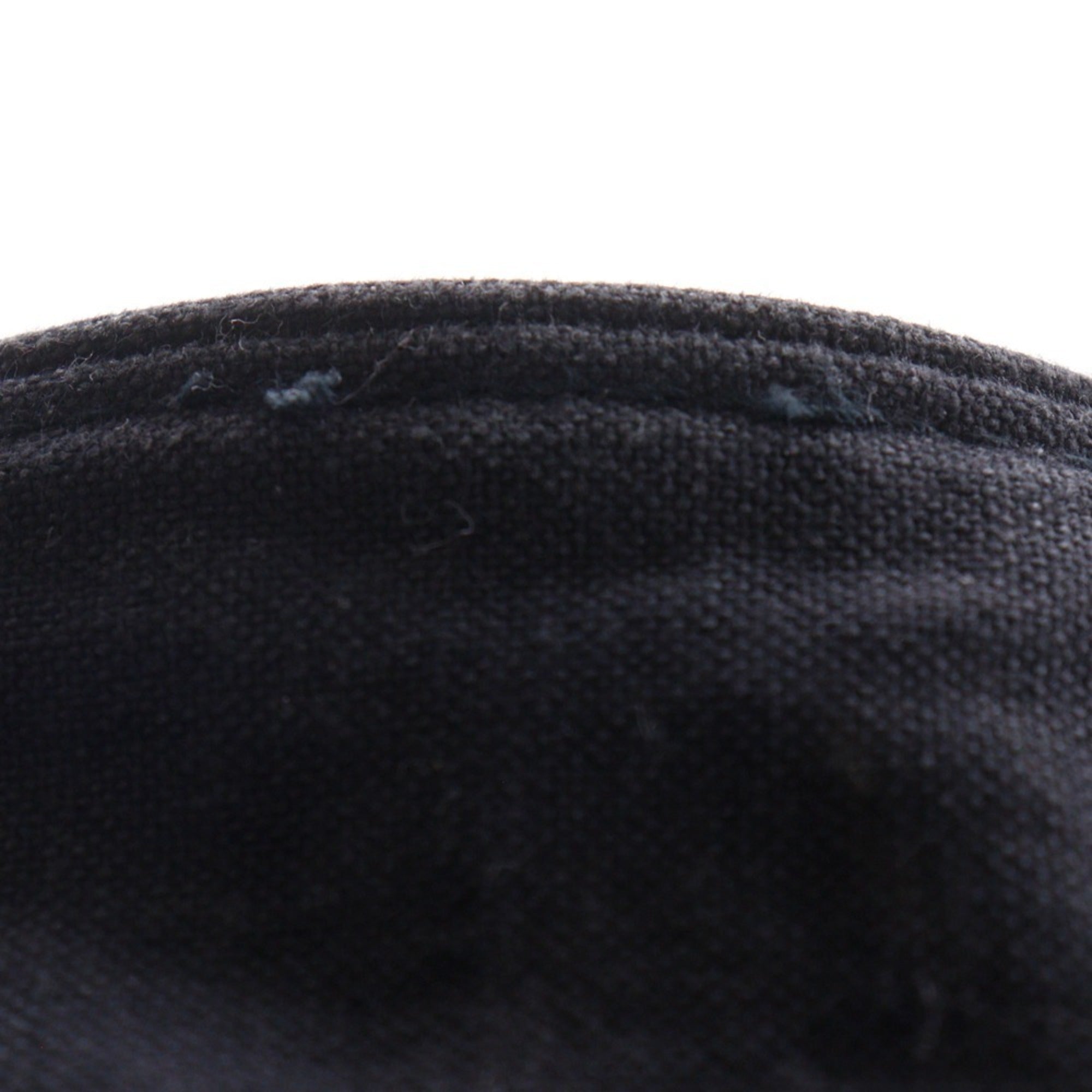 Chanel Black Canvas Shoulder Bag (Pre-Owned)