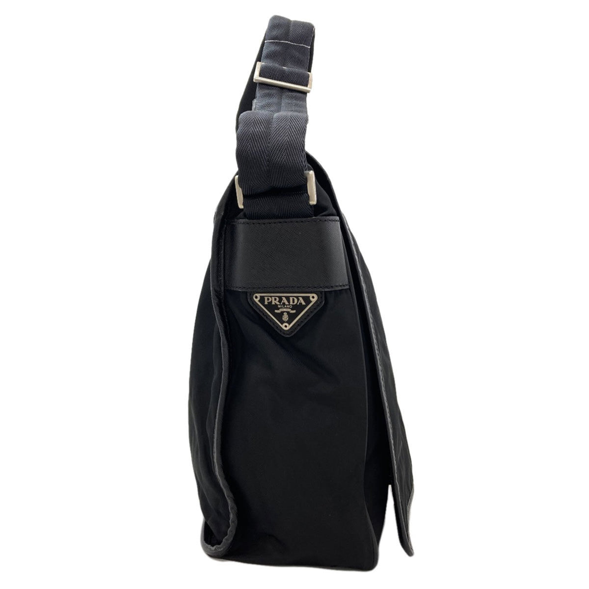Prada Black Nylon Shoulder Bag (Pre-Owned)