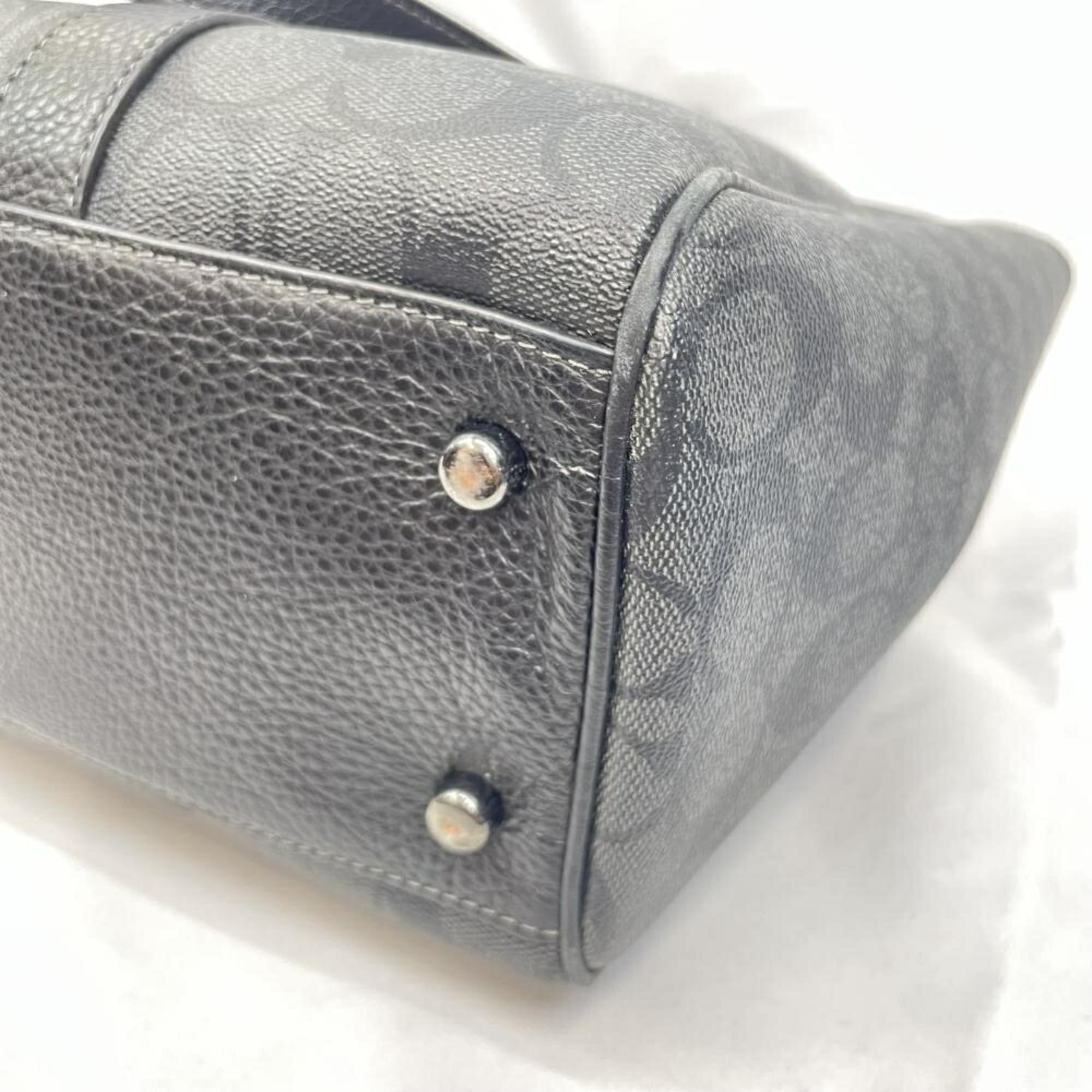 Coach Black Signature Line (Pre-Owned)