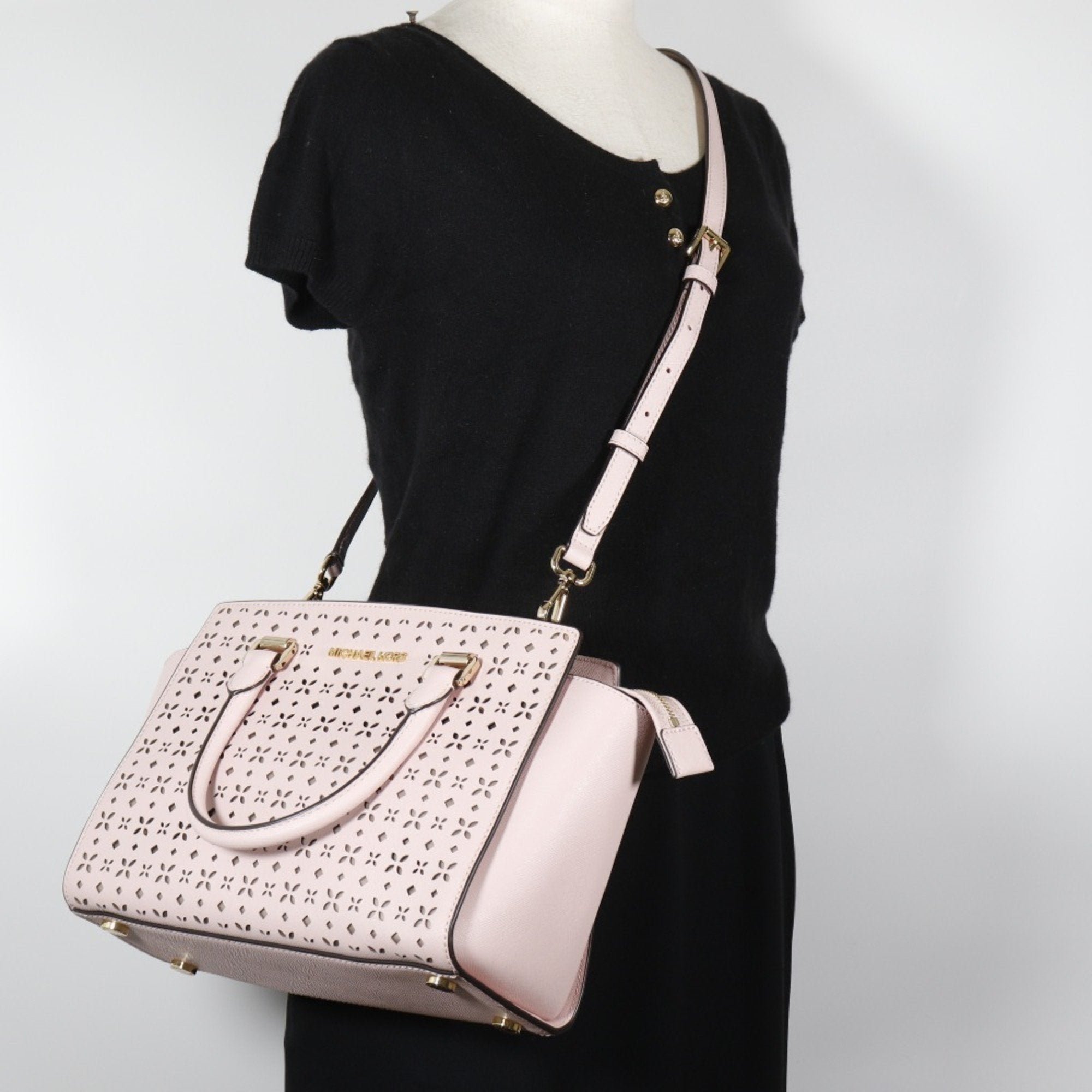 Michael Kors Pink Leather Handbag (Pre-Owned)