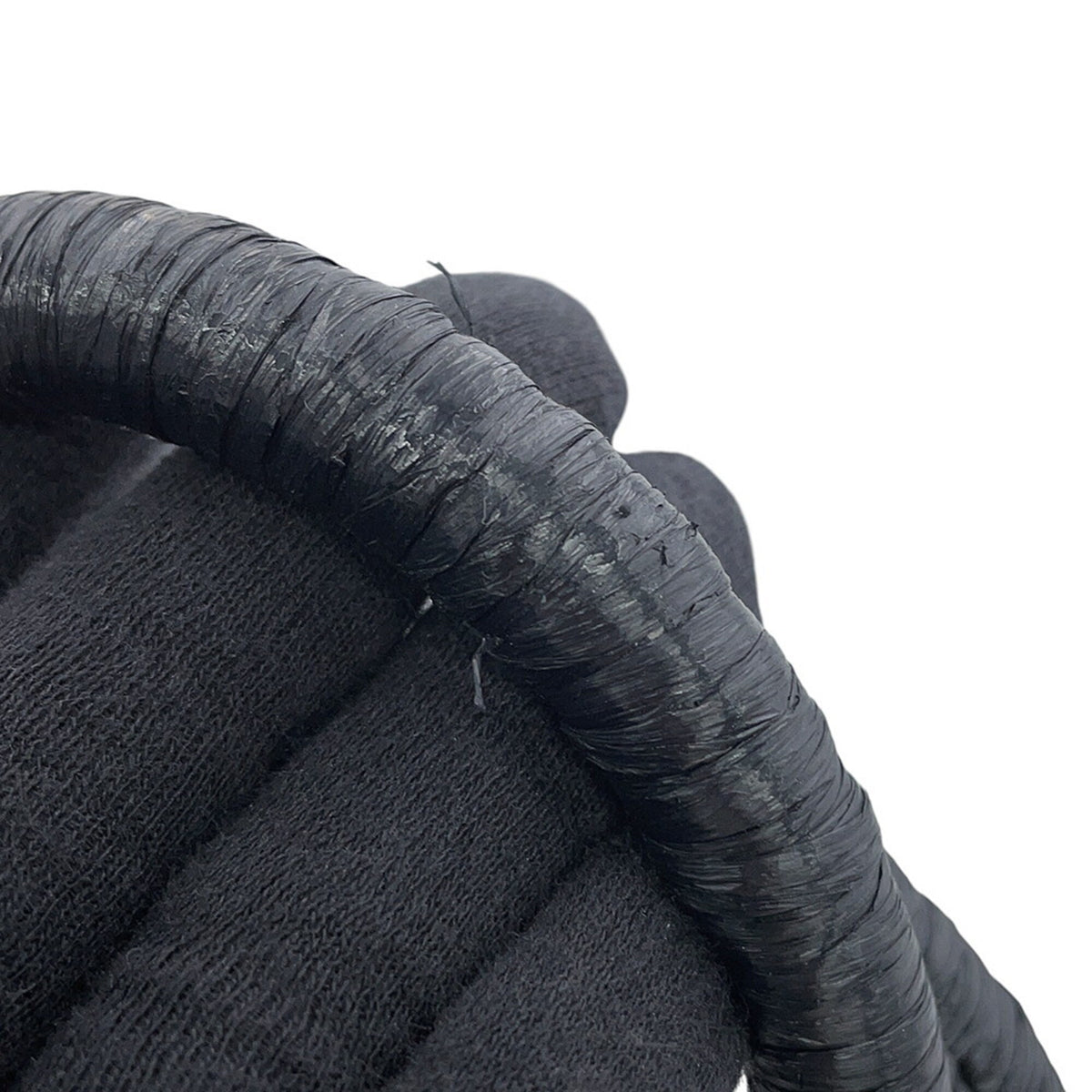 Salvatore Ferragamo Black Raffia Handbag (Pre-Owned)