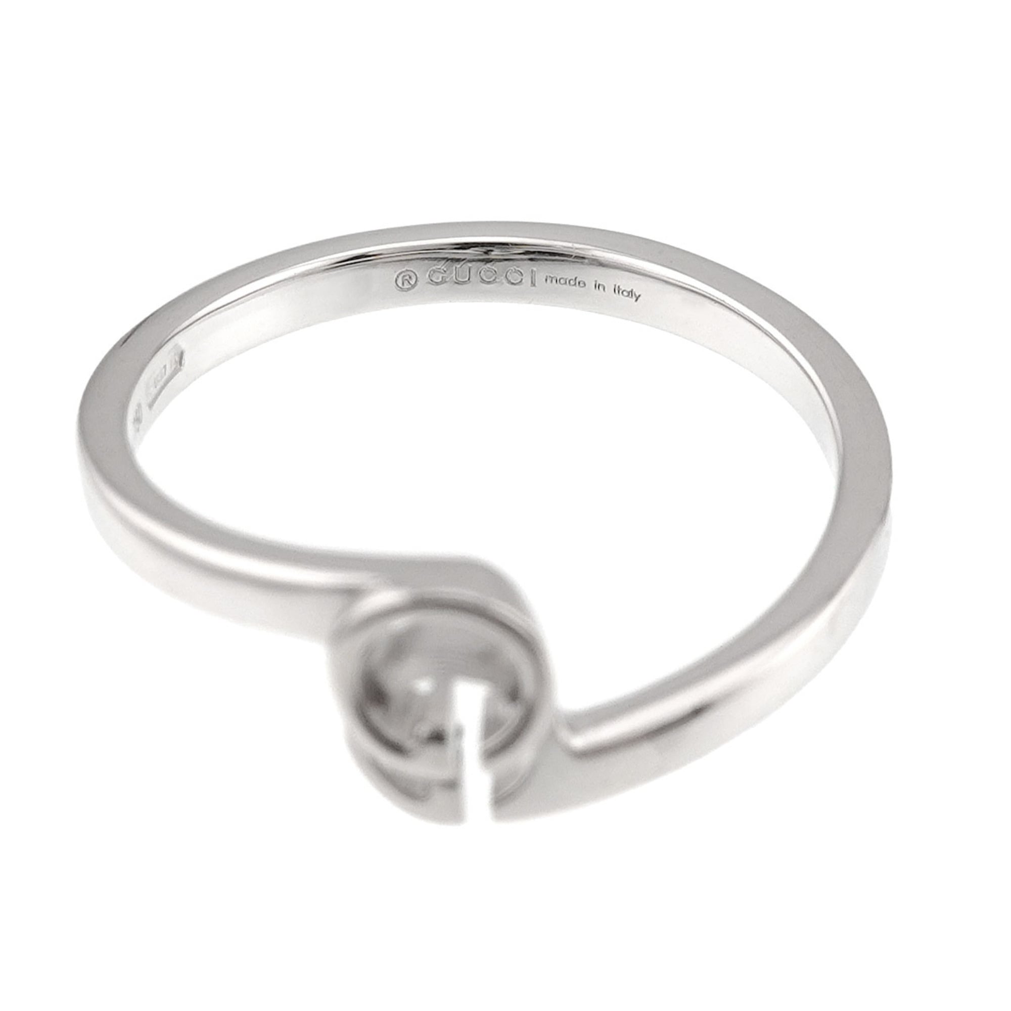 Gucci White Gold (18K) Band Ring (Pre-Owned)