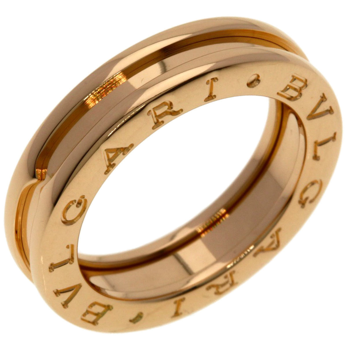 Bvlgari B.Zero1 Pink Gold (18K) Band Ring (Pre-Owned)