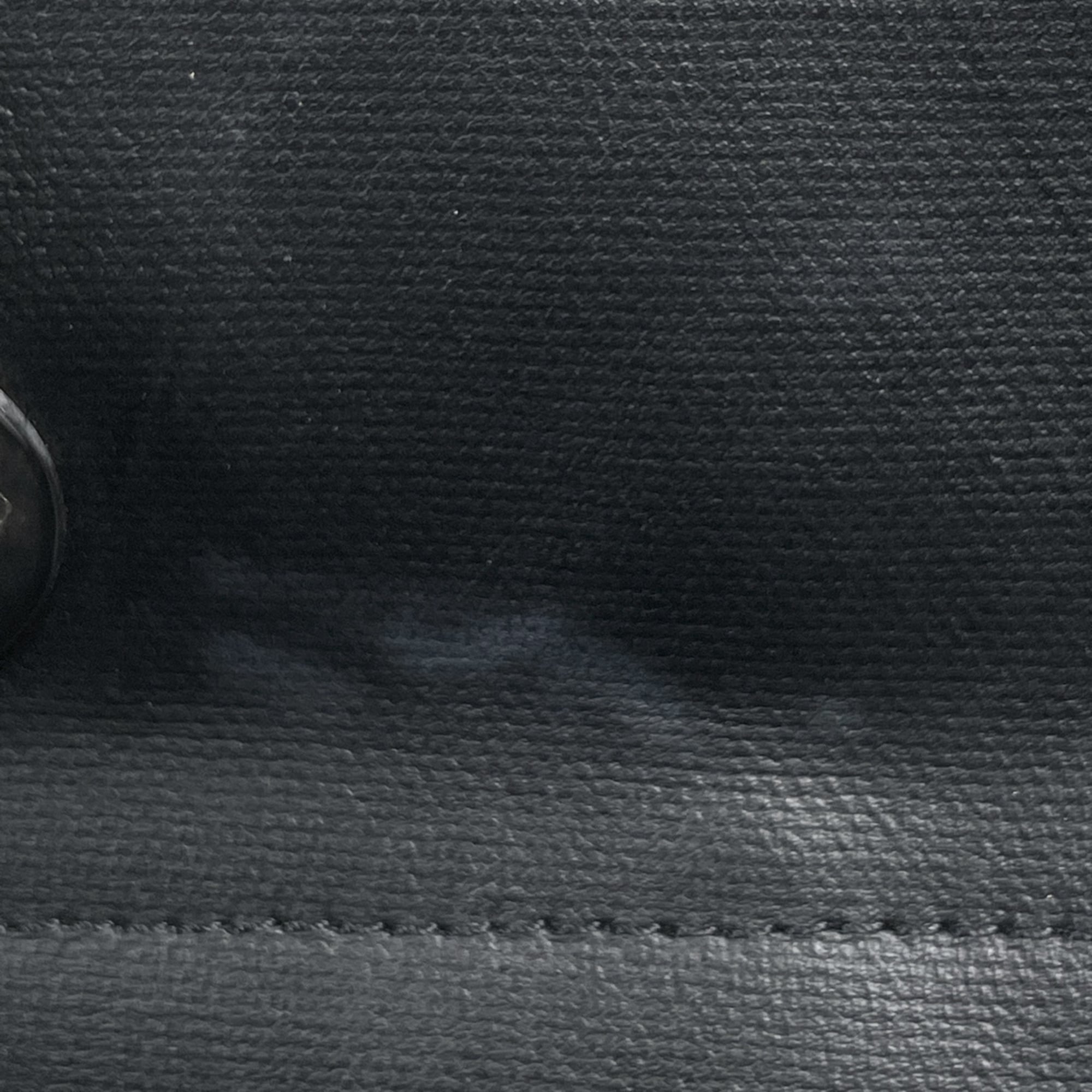 Chanel Black Coated Canvas Tote Bag (Pre-Owned)