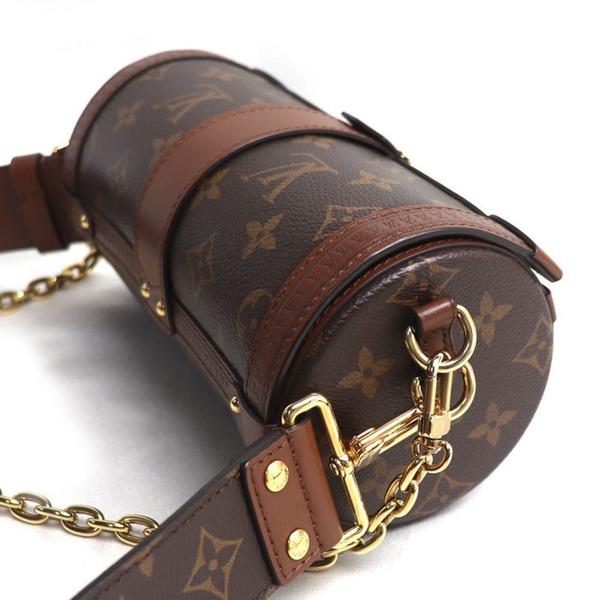 Louis Vuitton Gold Monogram Shoulder Bag (Pre-Owned)